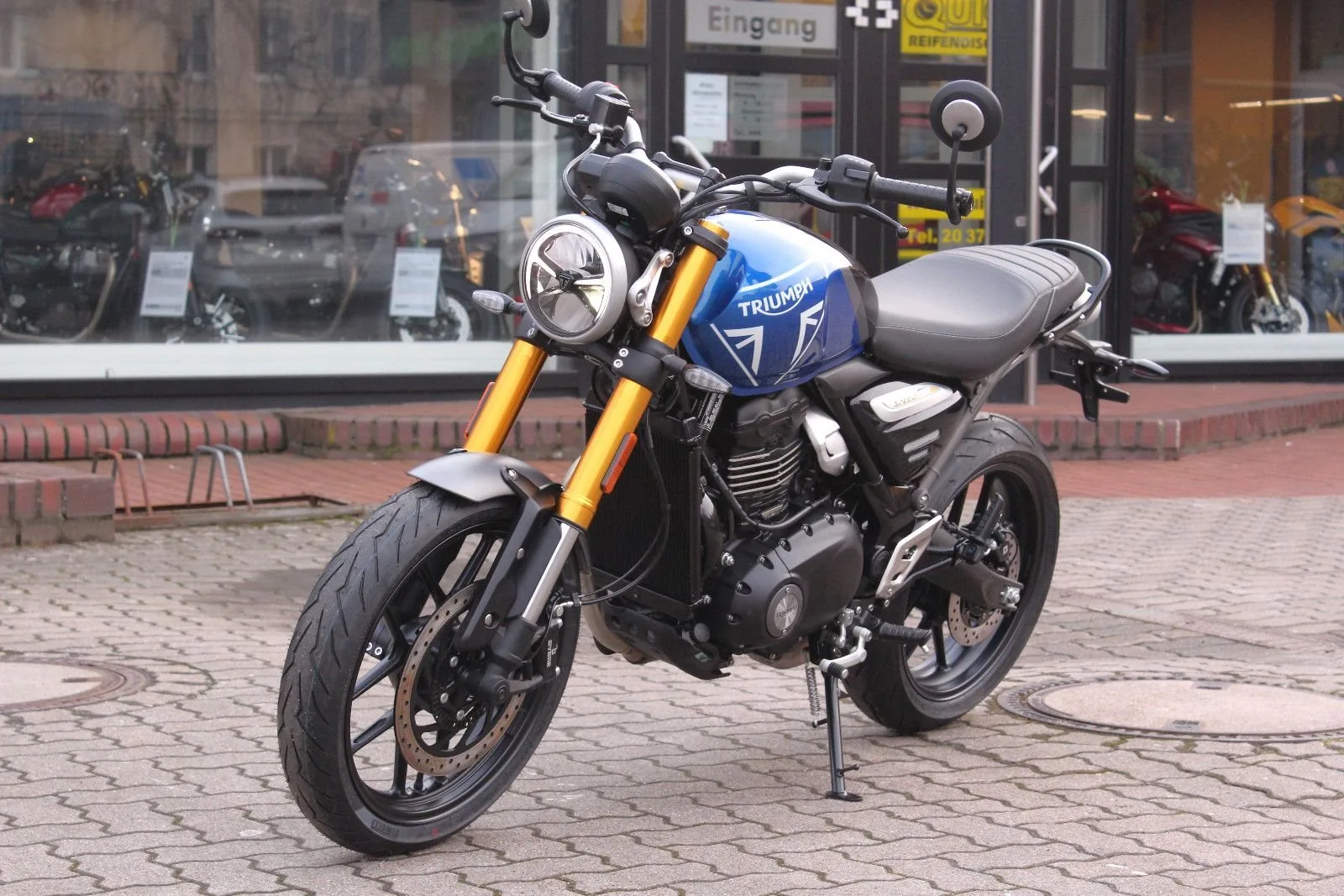 Triumph Speed 400 4 Jahre Garantie