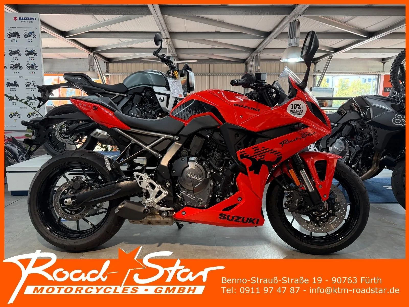 Suzuki GSX-8R Daidai-Iro Power Edition
