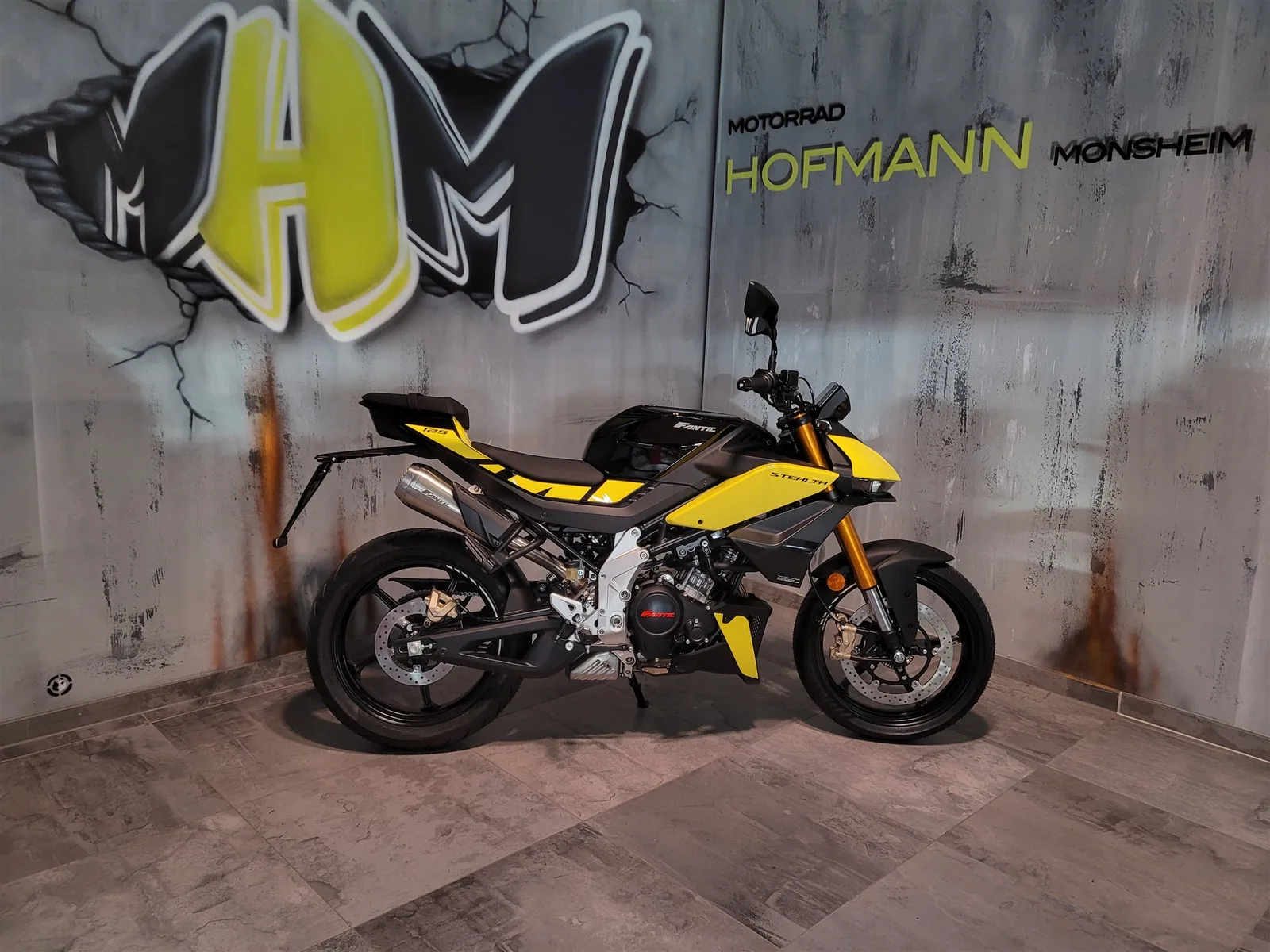 Fantic Stealth 125 Nicht auf Lager nur auf Bestellung!