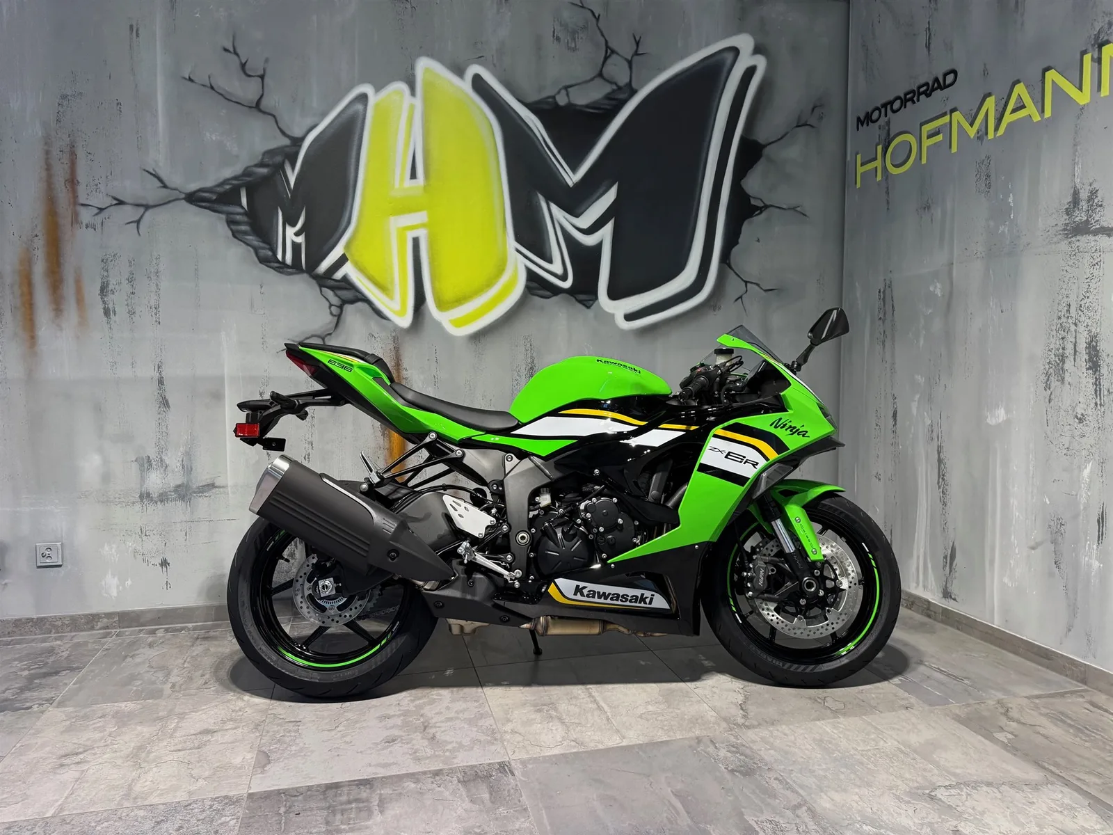 Kawasaki Ninja ZX-6R 1x grün
