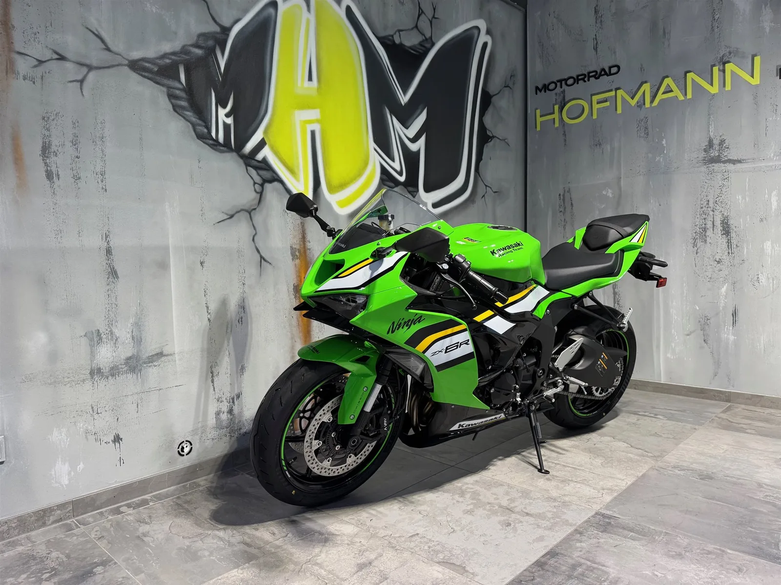 Kawasaki Ninja ZX-6R 1x grün