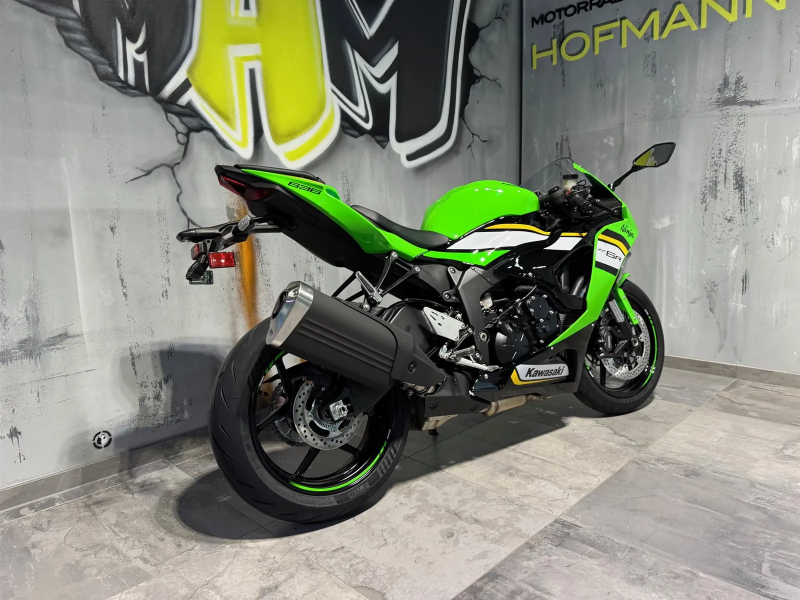 Kawasaki Ninja ZX-6R 1x grün