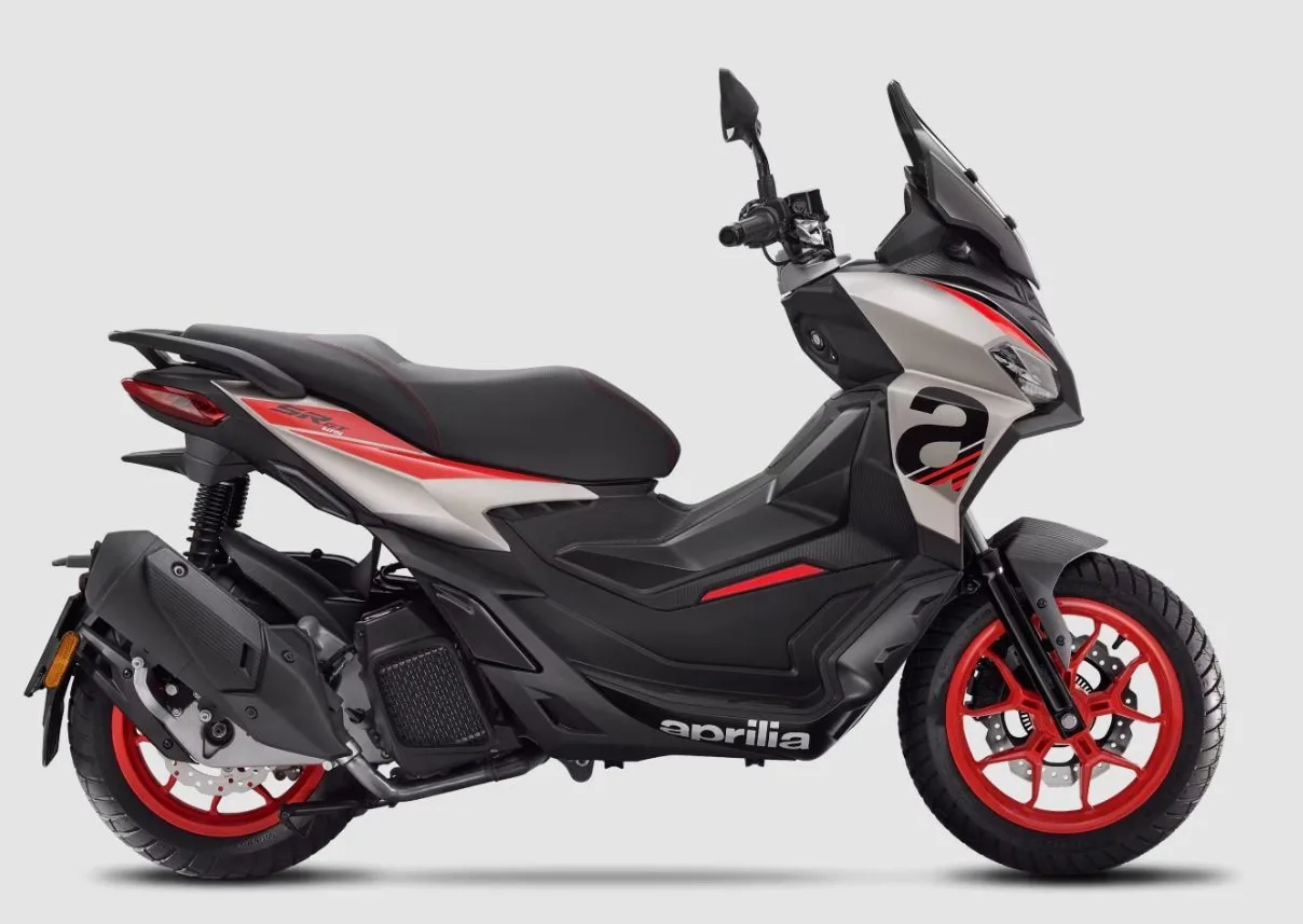 Aprilia SR GT Sport 125 Farben auf Anfragen
