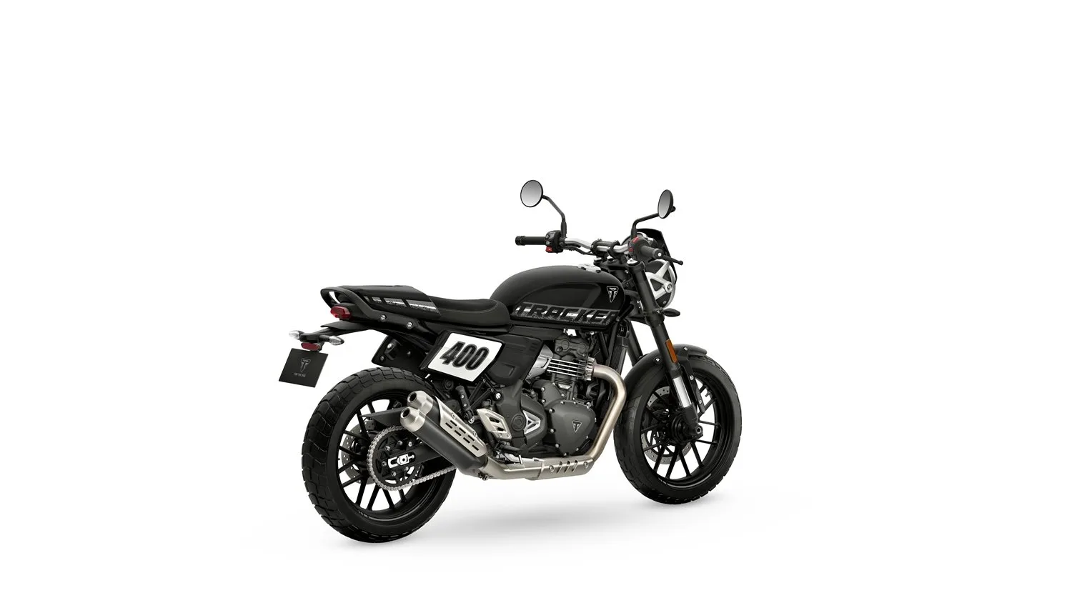 Triumph Tracker 400 - Flat-Track- Charakter