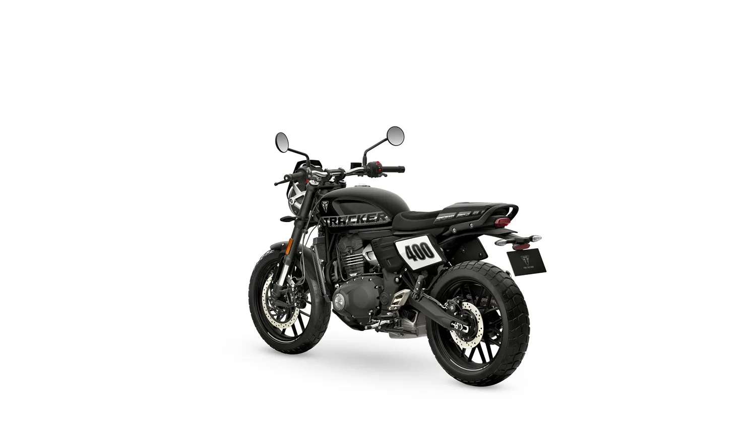 Triumph Tracker 400 - Flat-Track- Charakter