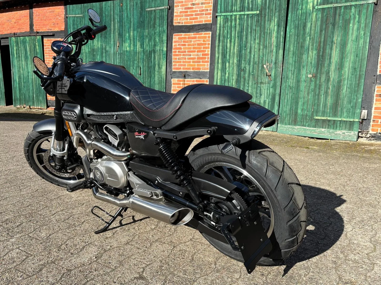 Hyosung GV 125 X ABS inkl. Umbau Kennzeichenhalter I B196