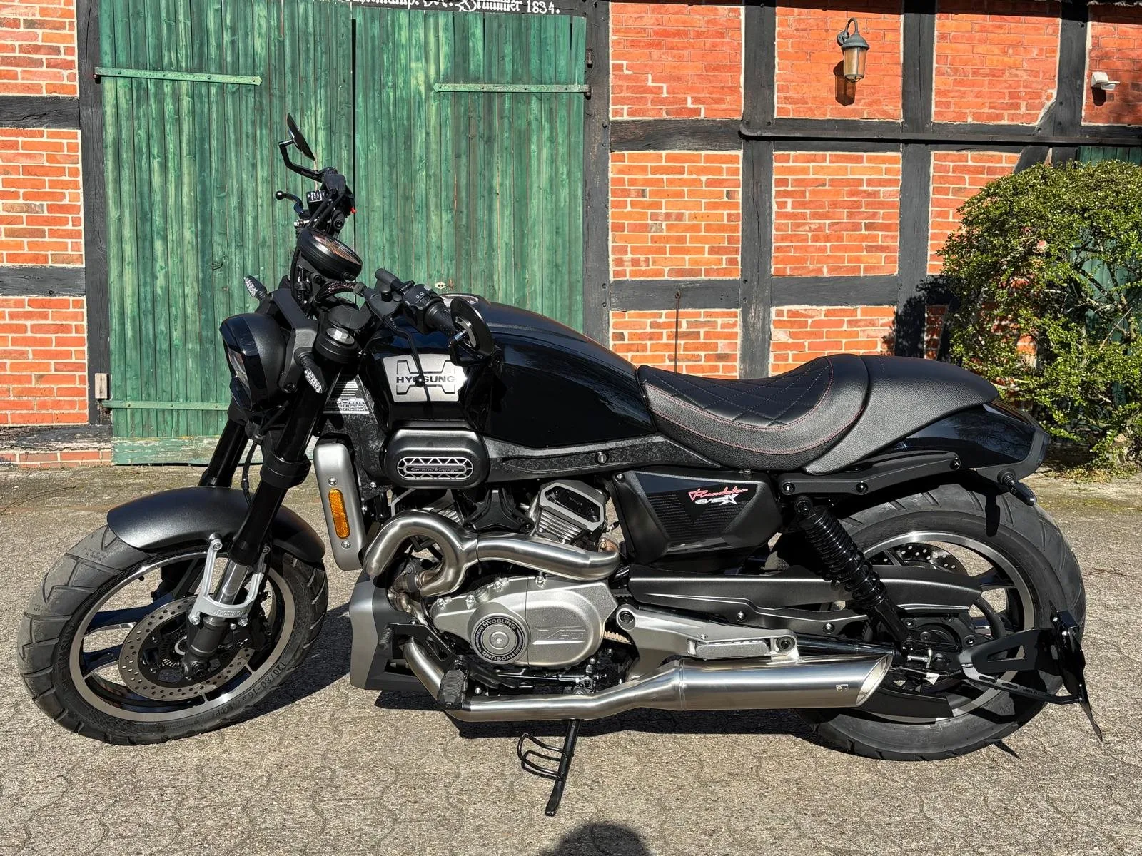 Hyosung GV 125 X ABS inkl. Umbau Kennzeichenhalter I B196