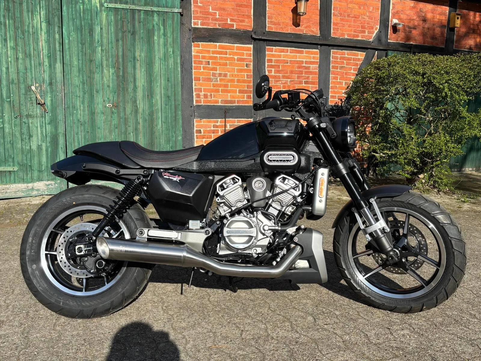 Hyosung GV 125 X ABS inkl. Umbau Kennzeichenhalter I B196