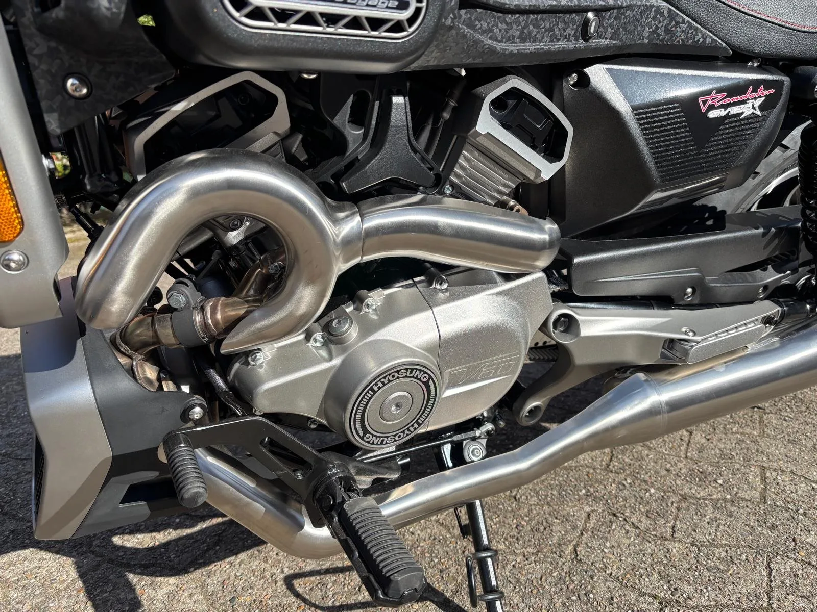 Hyosung GV 125 X ABS inkl. Umbau Kennzeichenhalter I B196