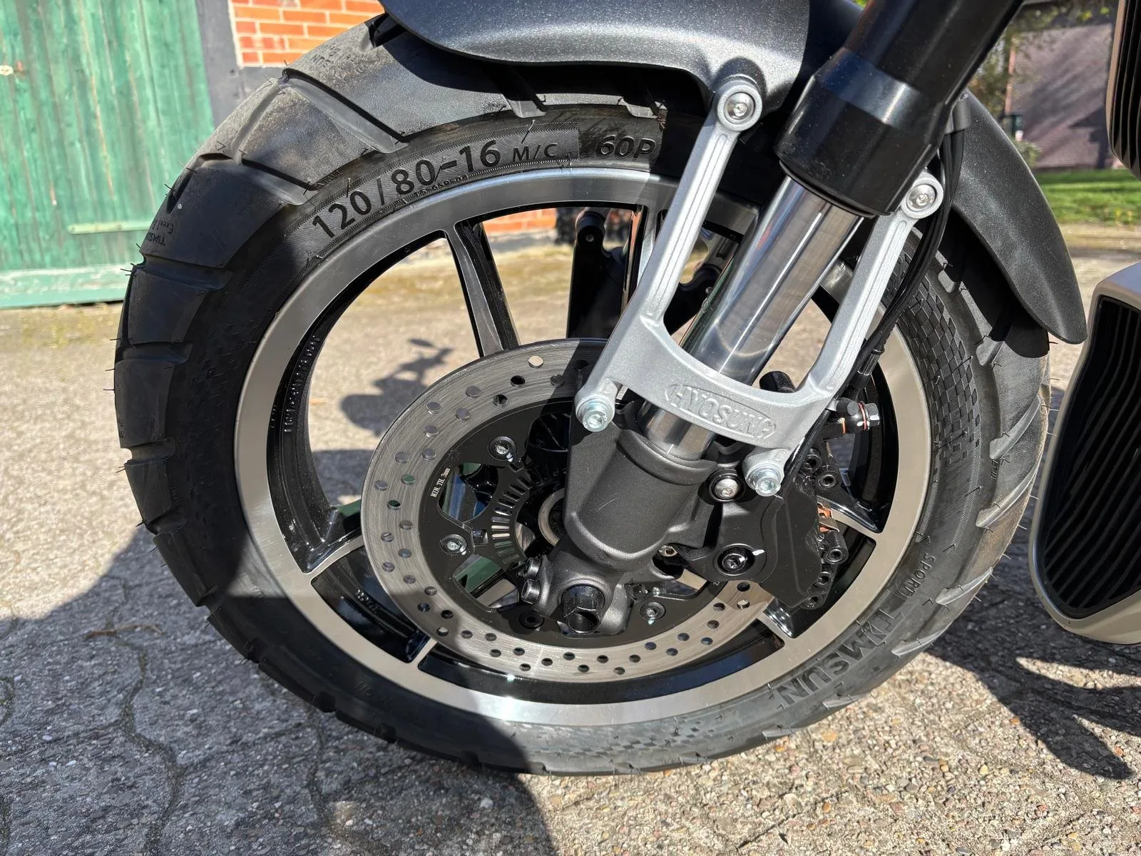 Hyosung GV 125 X ABS inkl. Umbau Kennzeichenhalter I B196