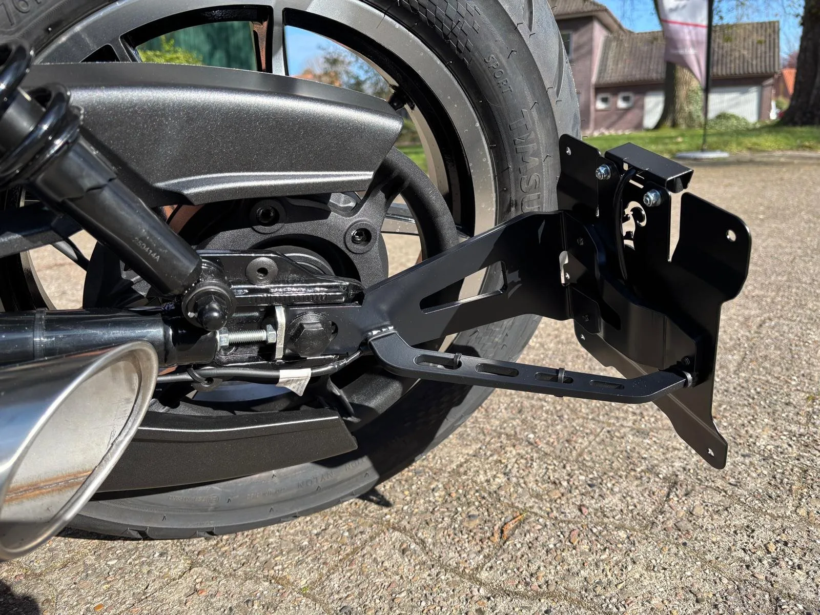 Hyosung GV 125 X ABS inkl. Umbau Kennzeichenhalter I B196