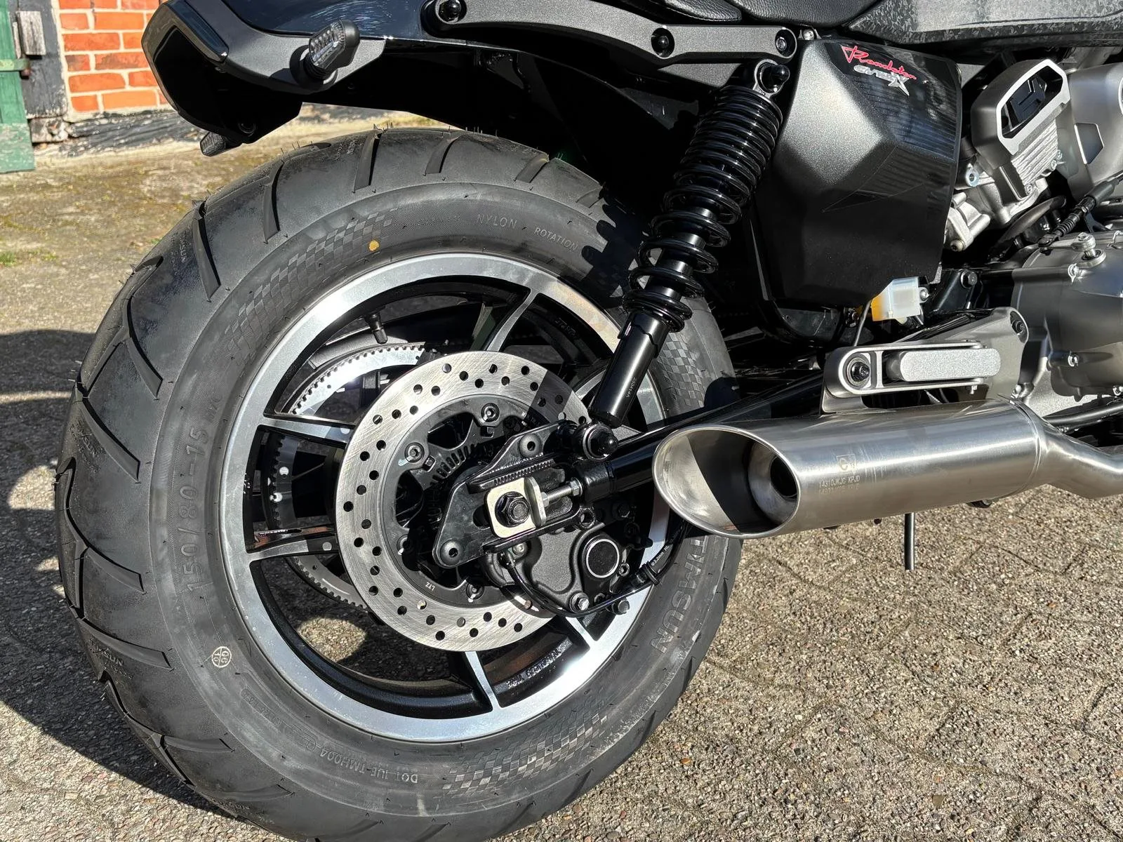 Hyosung GV 125 X ABS inkl. Umbau Kennzeichenhalter I B196