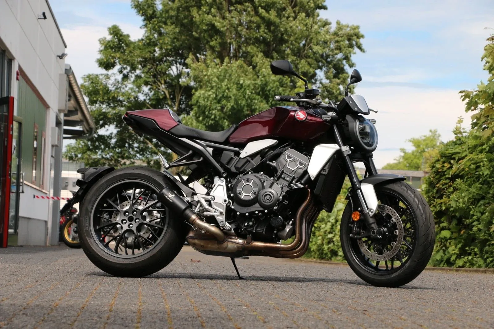 Honda CB 1000 R mit Zubehör