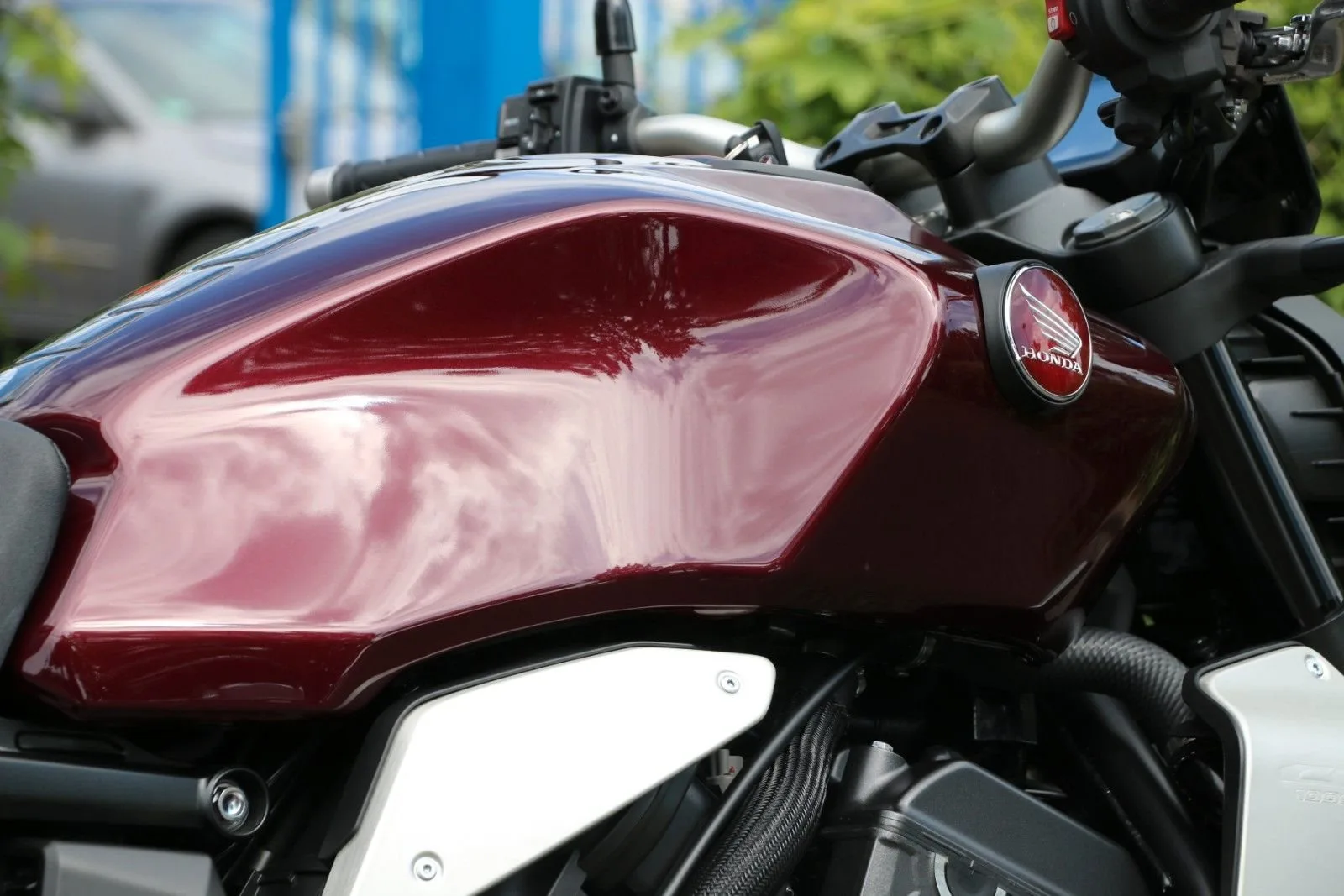 Honda CB 1000 R mit Zubehör