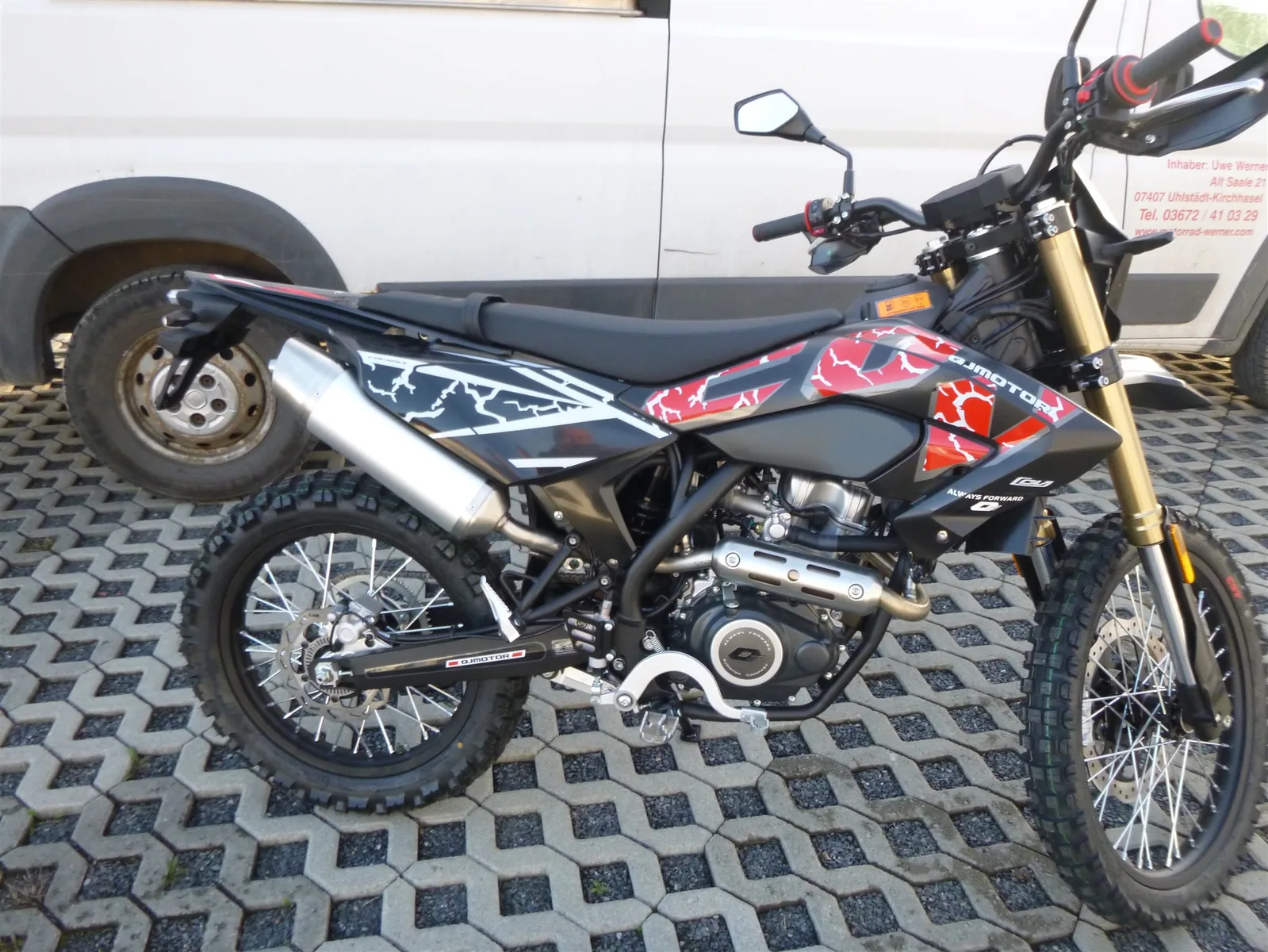 QJ Motor COV 125X COV 125 X Enduro