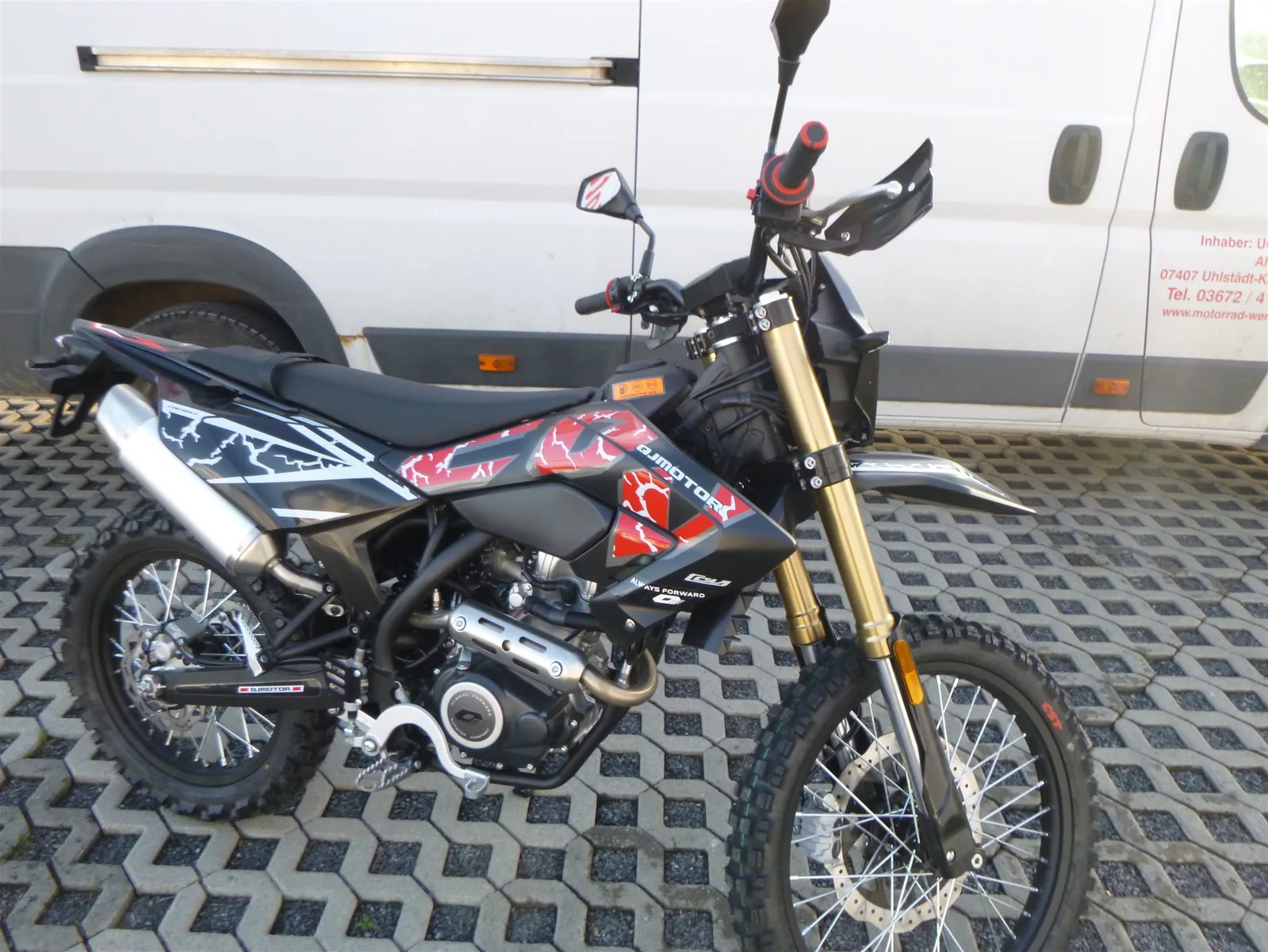 QJ Motor COV 125X COV 125 X Enduro