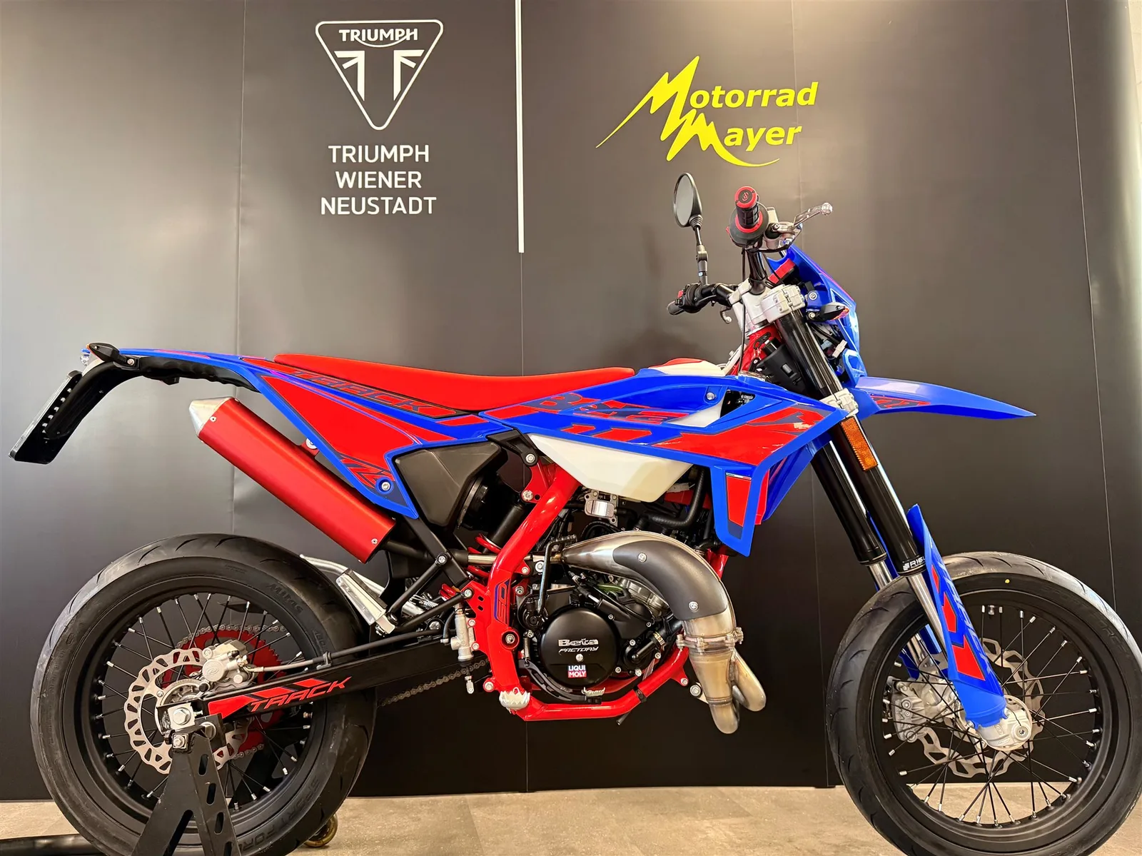 Beta RR Motard 2T 50 Track inkl. Beifahrer-Kit, SOFORT VERFÜGBAR!