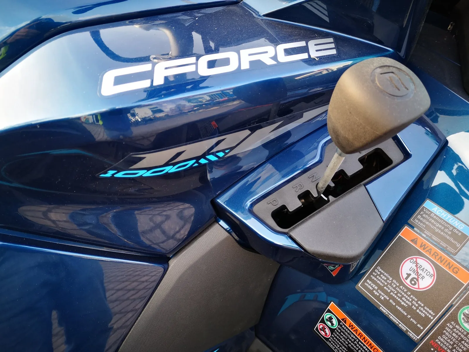 CFMOTO CFORCE 1000 MUD Version CFMOTO CFORCE 1000 Touring Pro ABS MUD Version