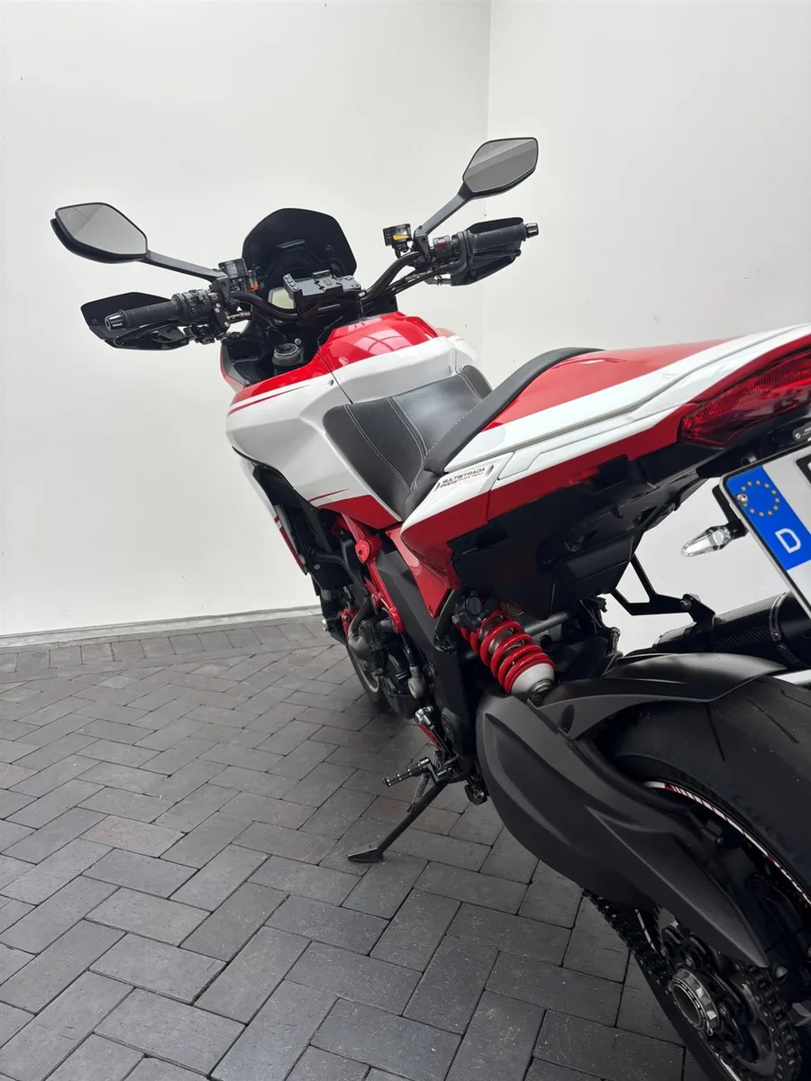 Ducati Multistrada 1200 Pikes Peak Umbau auf Rechtsschaltung und Daumenbremse!