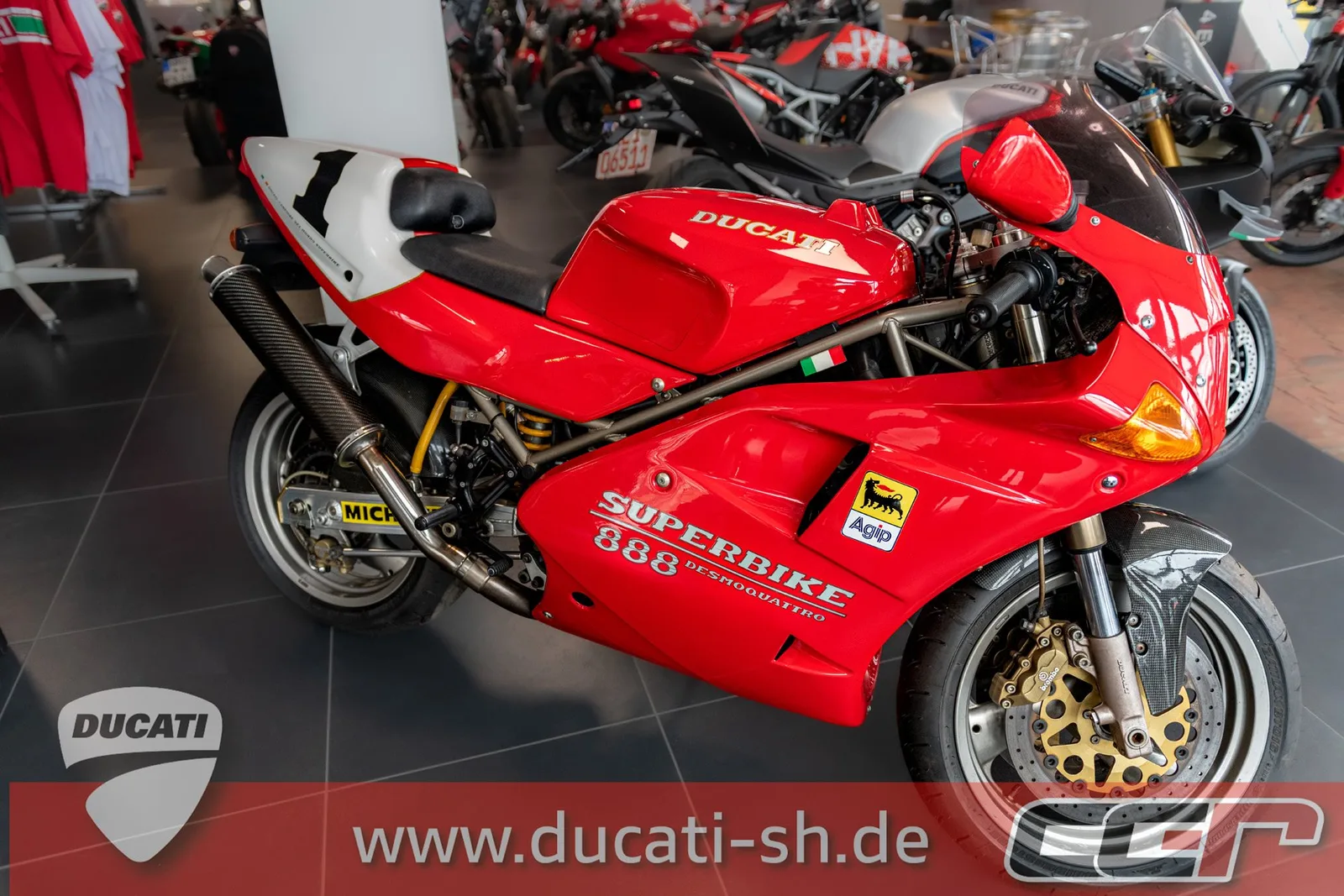 Ducati 888 SP5 Sammlerfahrzeug Nummer 415