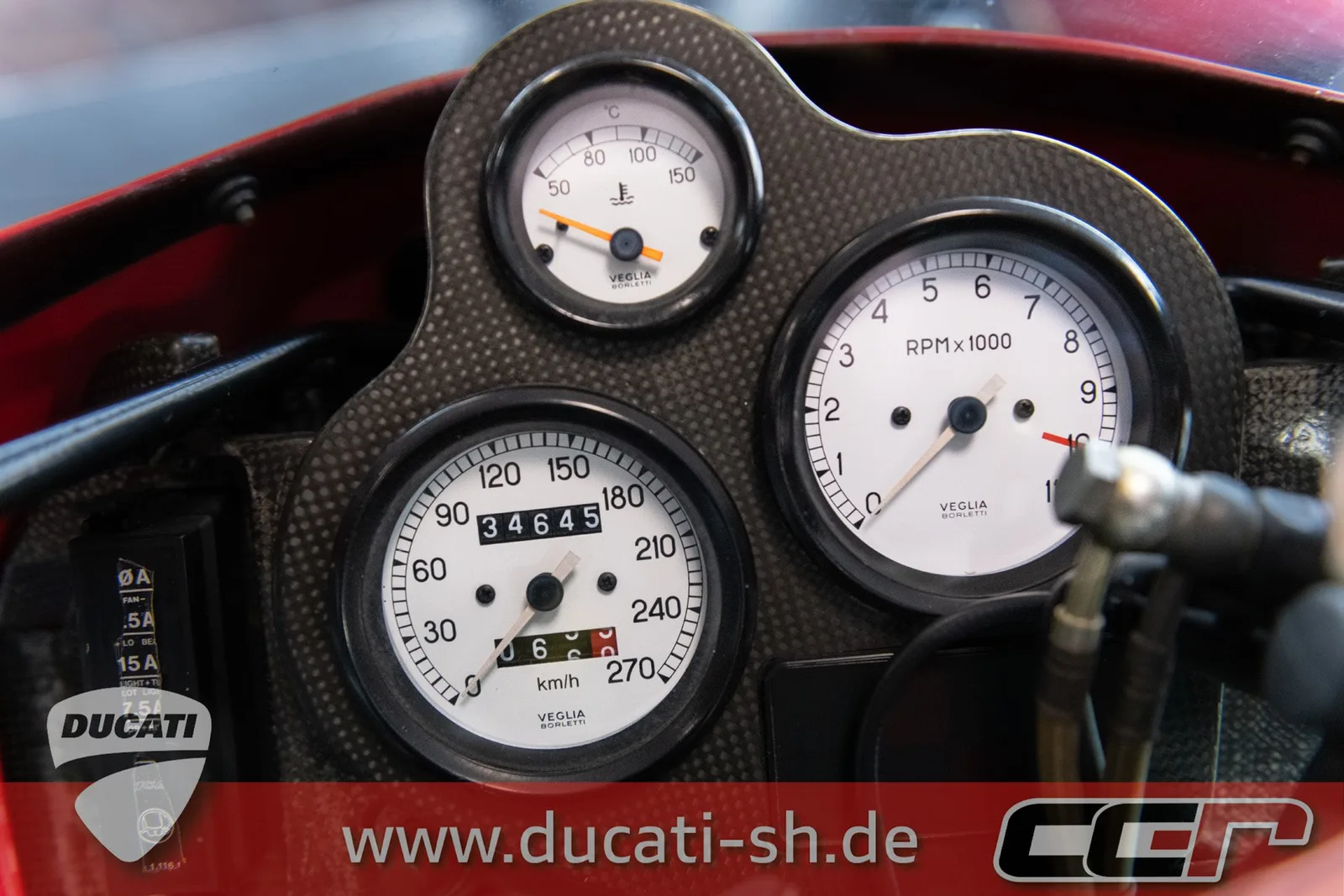 Ducati 888 SP5 Sammlerfahrzeug Nummer 415