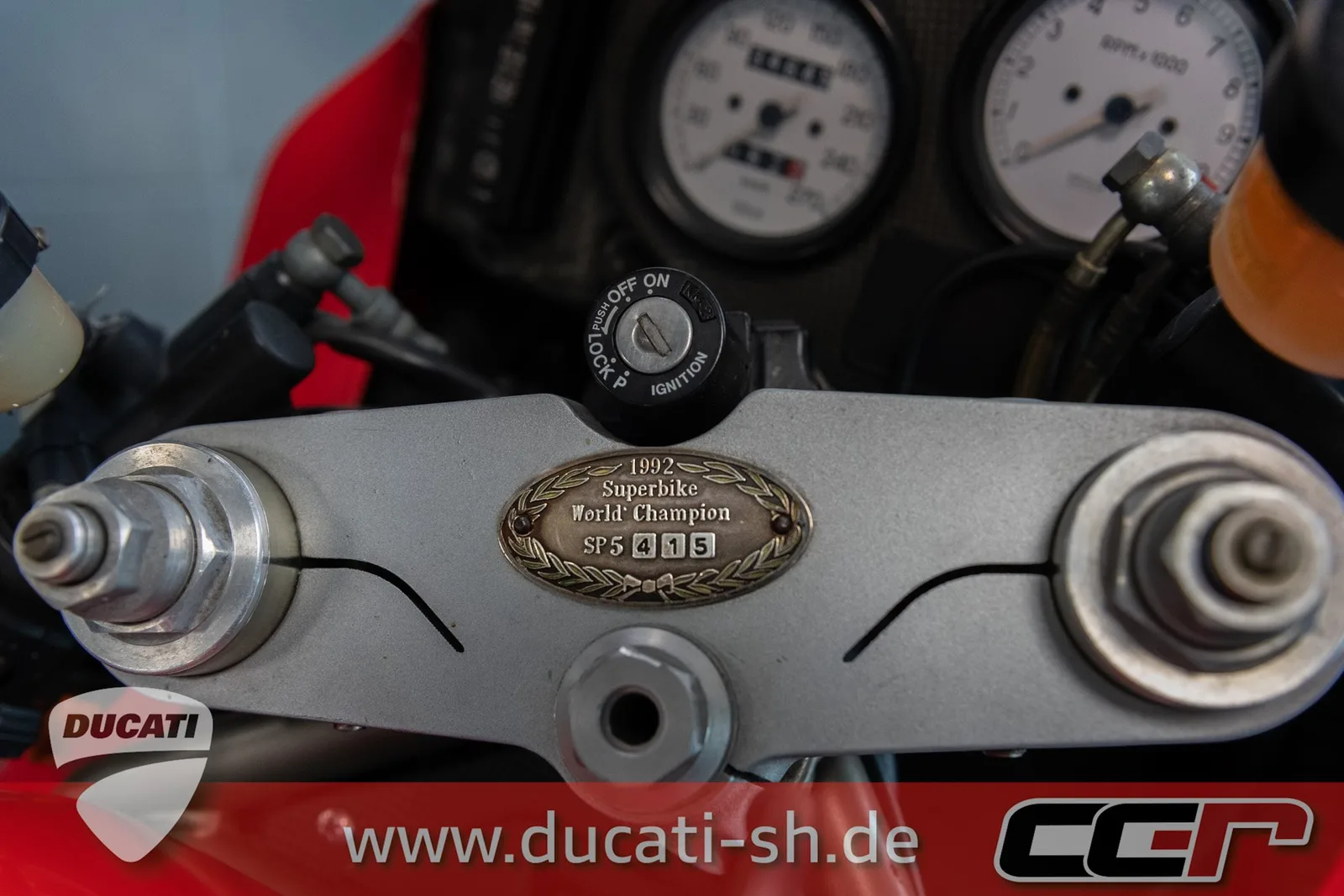 Ducati 888 SP5 Sammlerfahrzeug Nummer 415