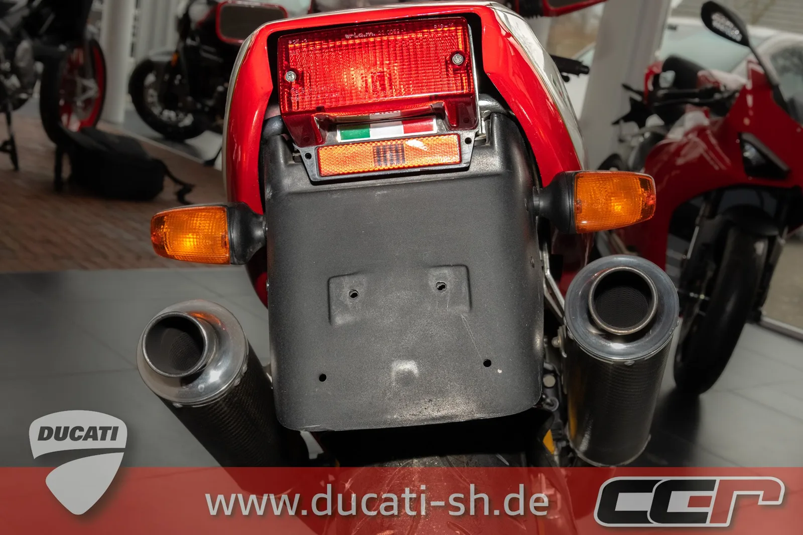 Ducati 888 SP5 Sammlerfahrzeug Nummer 415