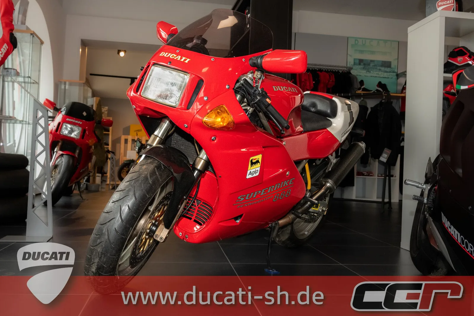 Ducati 888 SP5 Sammlerfahrzeug Nummer 415
