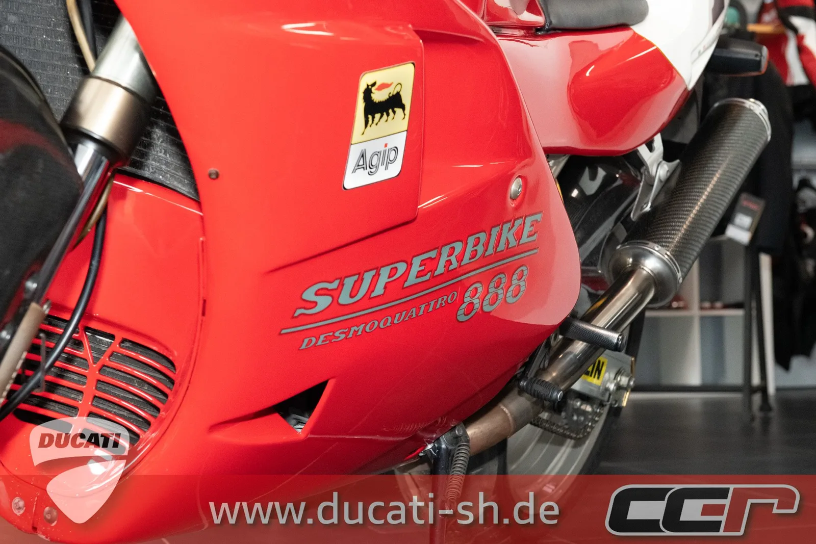 Ducati 888 SP5 Sammlerfahrzeug Nummer 415
