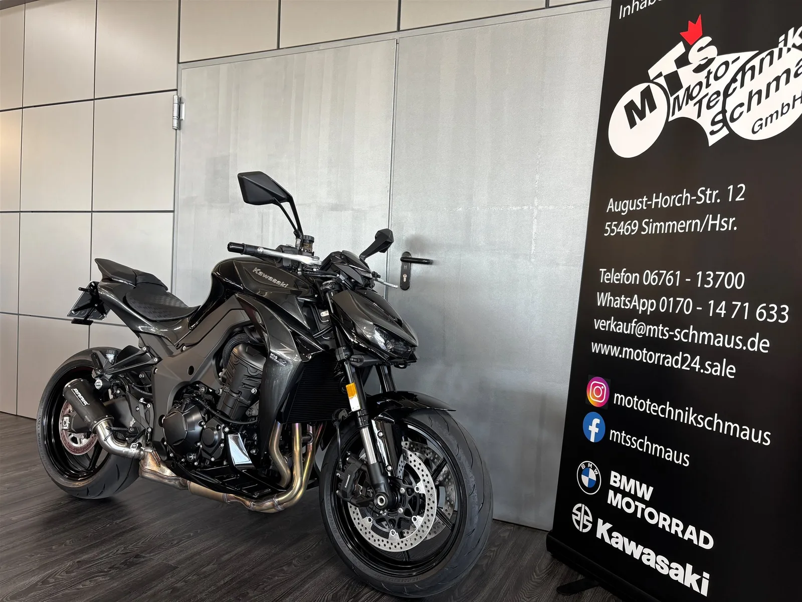 Kawasaki Z1100 kurzes Heck, Miniblinker, BODIS