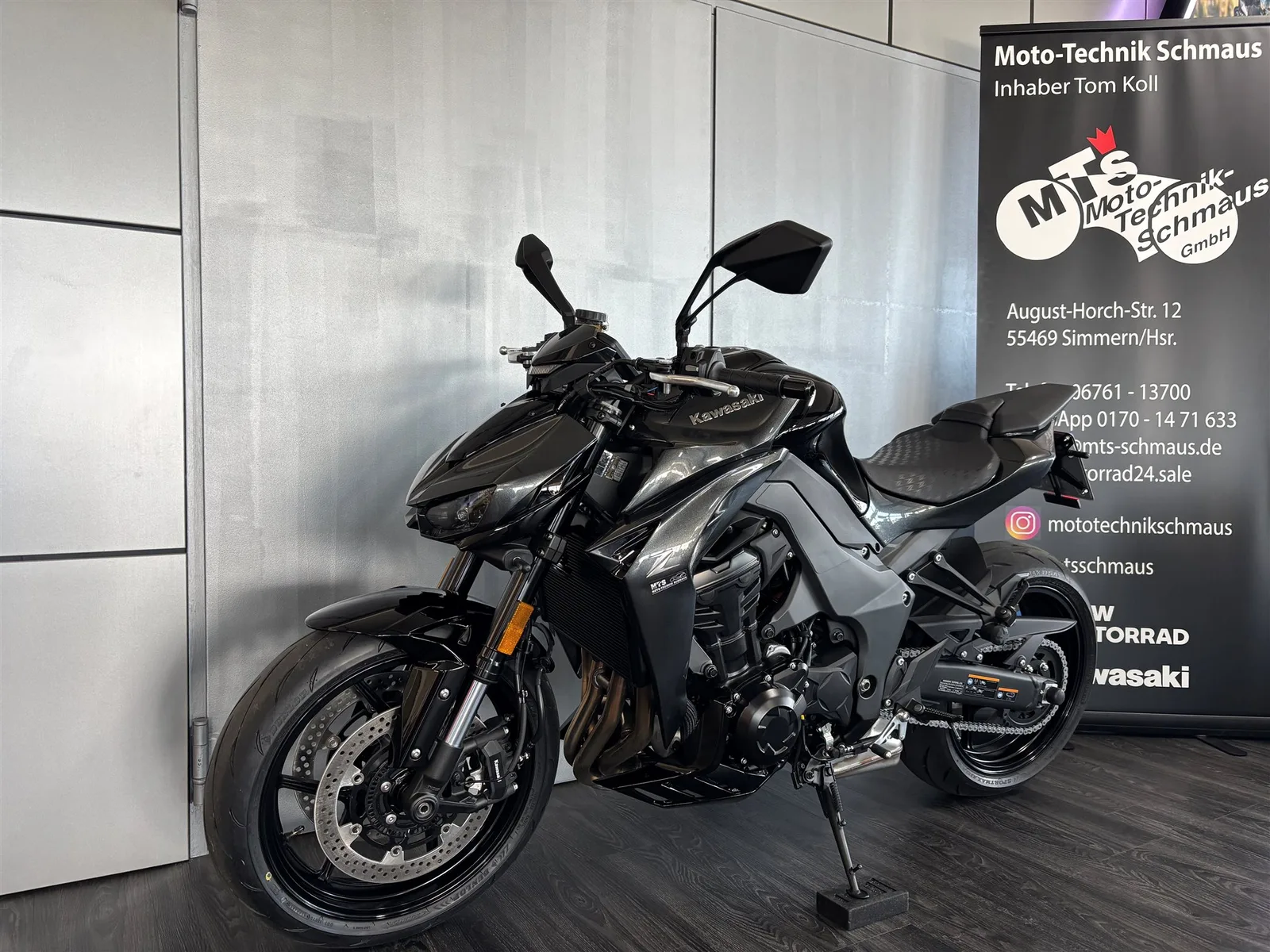 Kawasaki Z1100 kurzes Heck, Miniblinker, BODIS