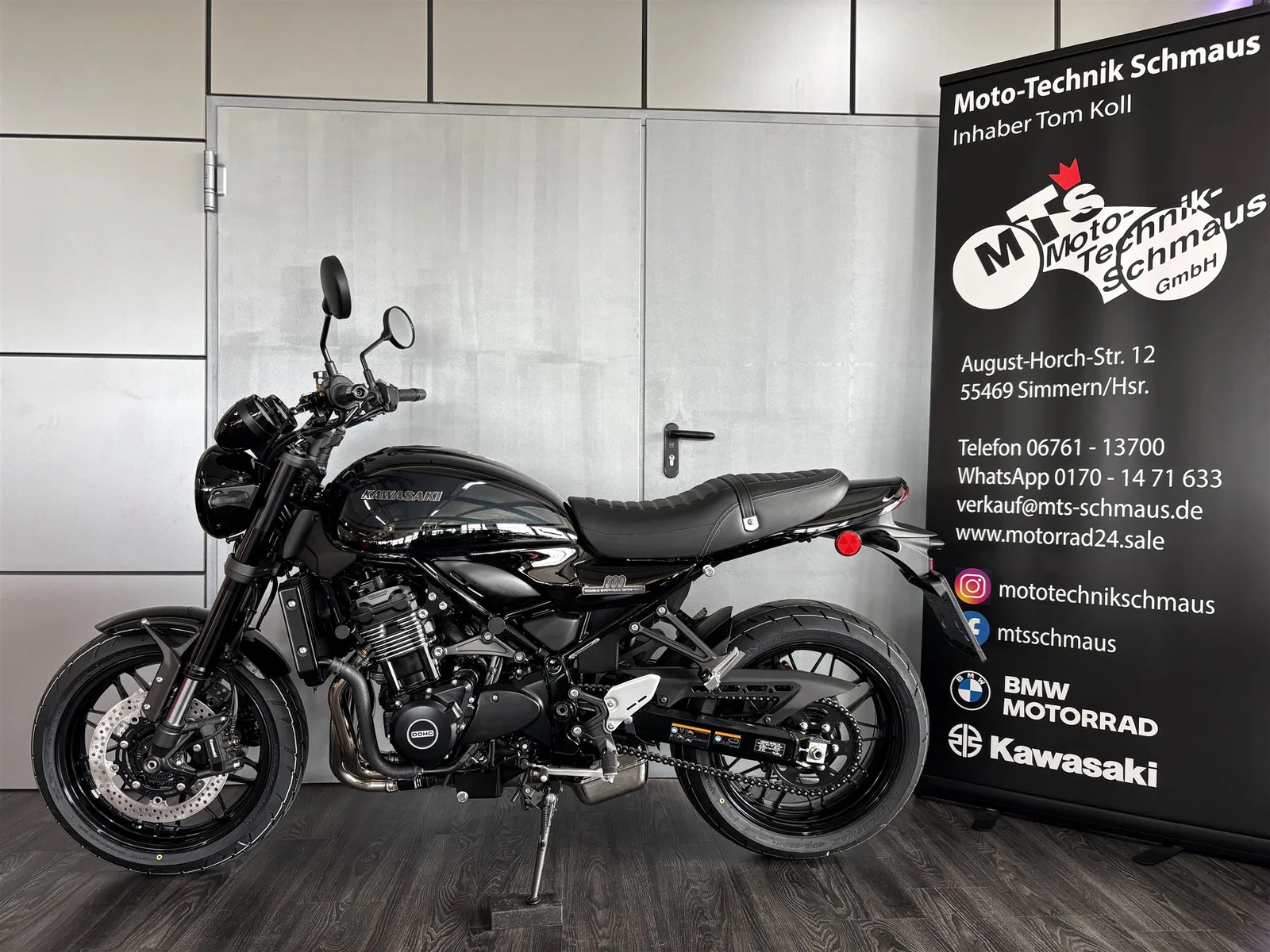 Kawasaki Z900 RS Black Ball Edition sofort verfügbar