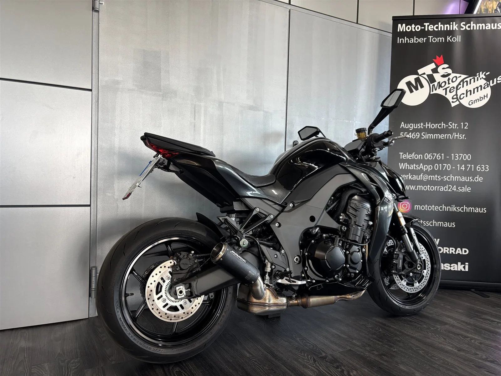 Kawasaki Z1100 kurzes Heck, Miniblinker, BODIS