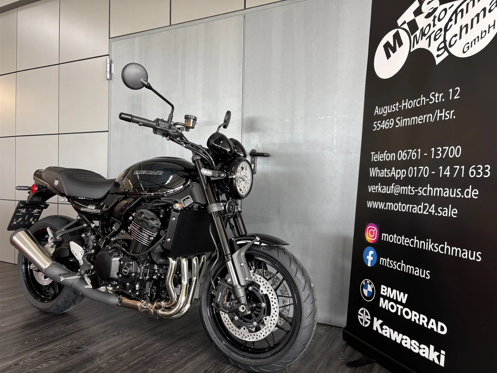 Kawasaki Z900 RS Black Ball Edition sofort verfügbar
