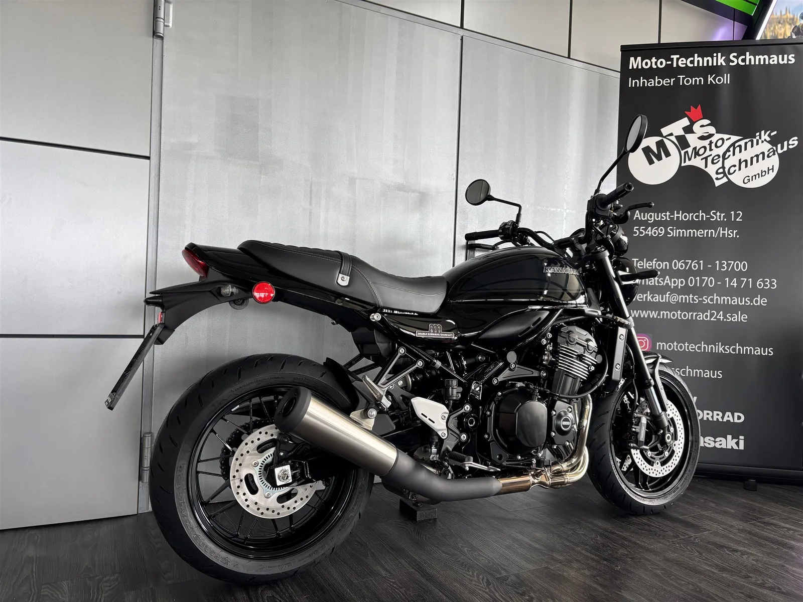 Kawasaki Z900 RS Black Ball Edition sofort verfügbar