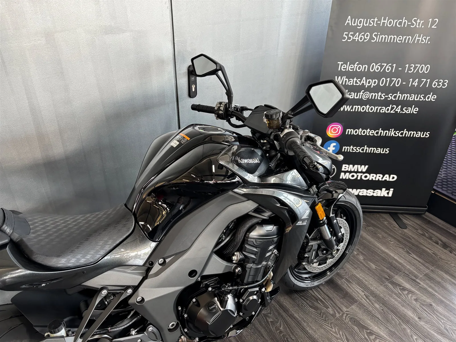 Kawasaki Z1100 kurzes Heck, Miniblinker, BODIS