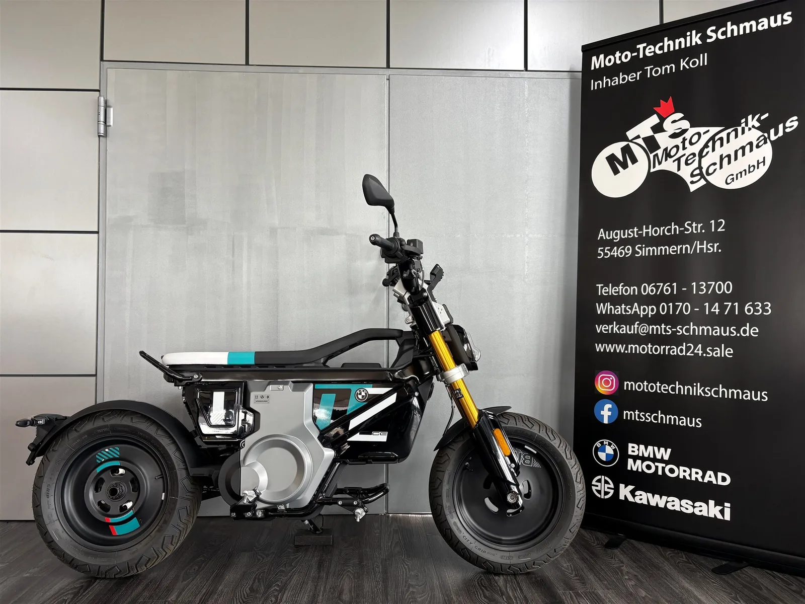 BMW CE 02 11kW A1/B196, Highline, Schnellladegerät