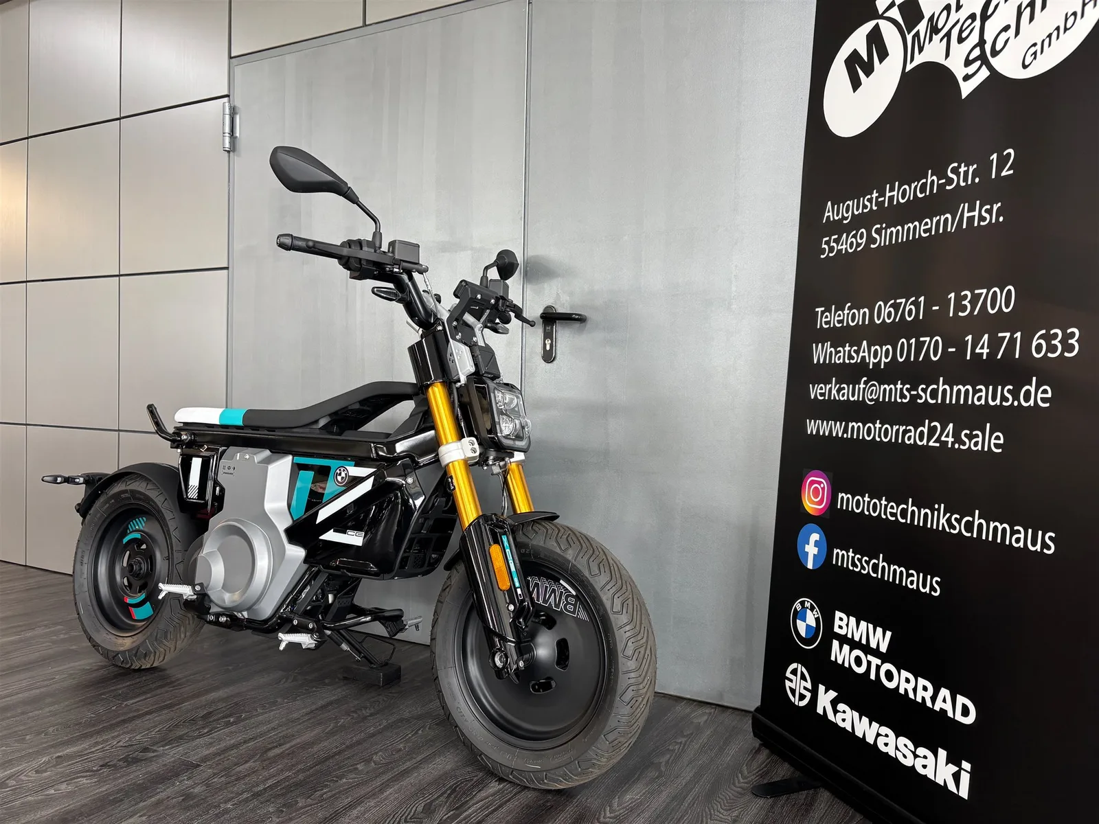 BMW CE 02 11kW A1/B196, Highline, Schnellladegerät