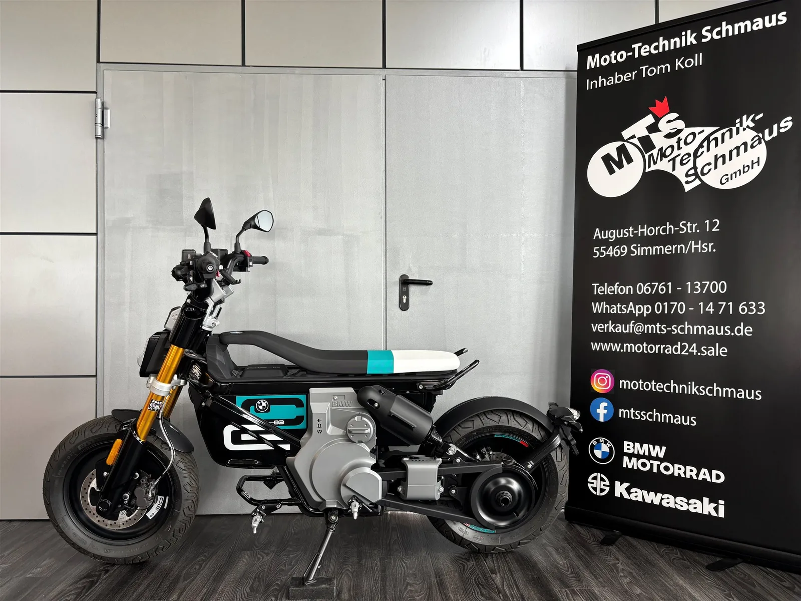 BMW CE 02 11kW A1/B196, Highline, Schnellladegerät