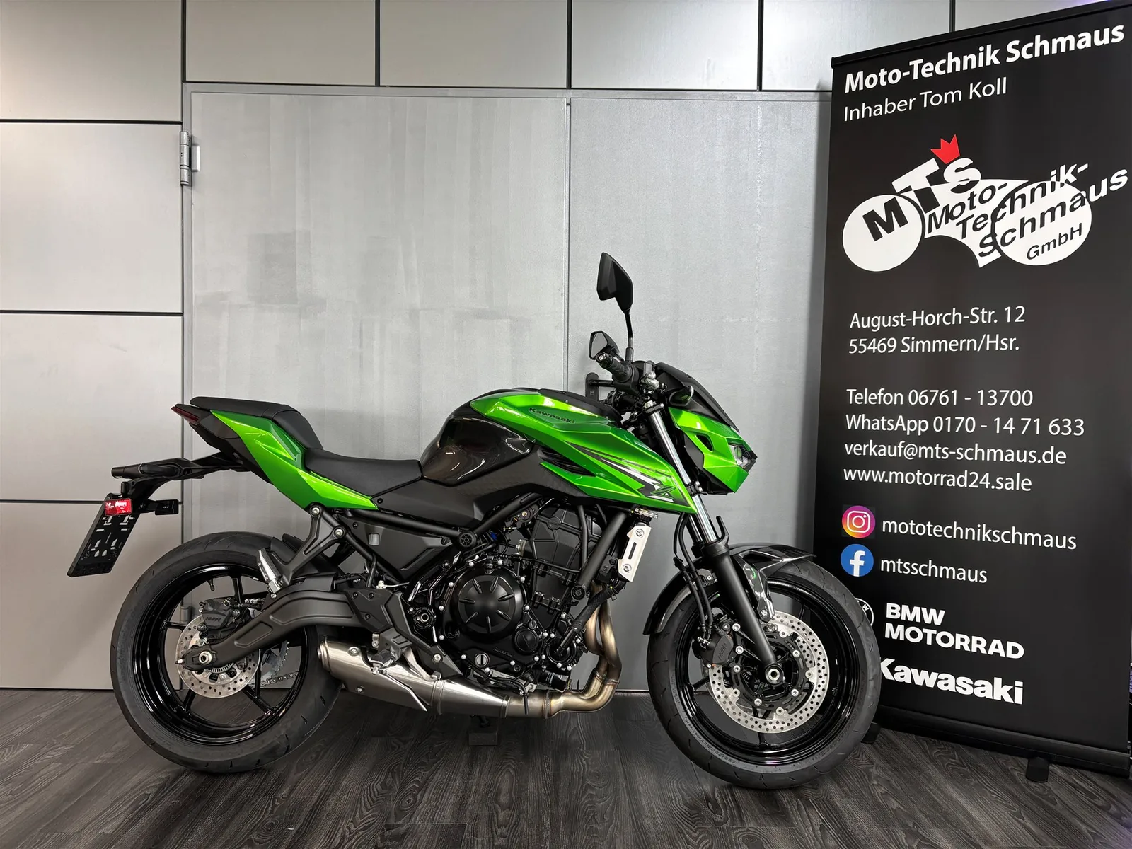 Kawasaki Z650 S sofort verfügbar
