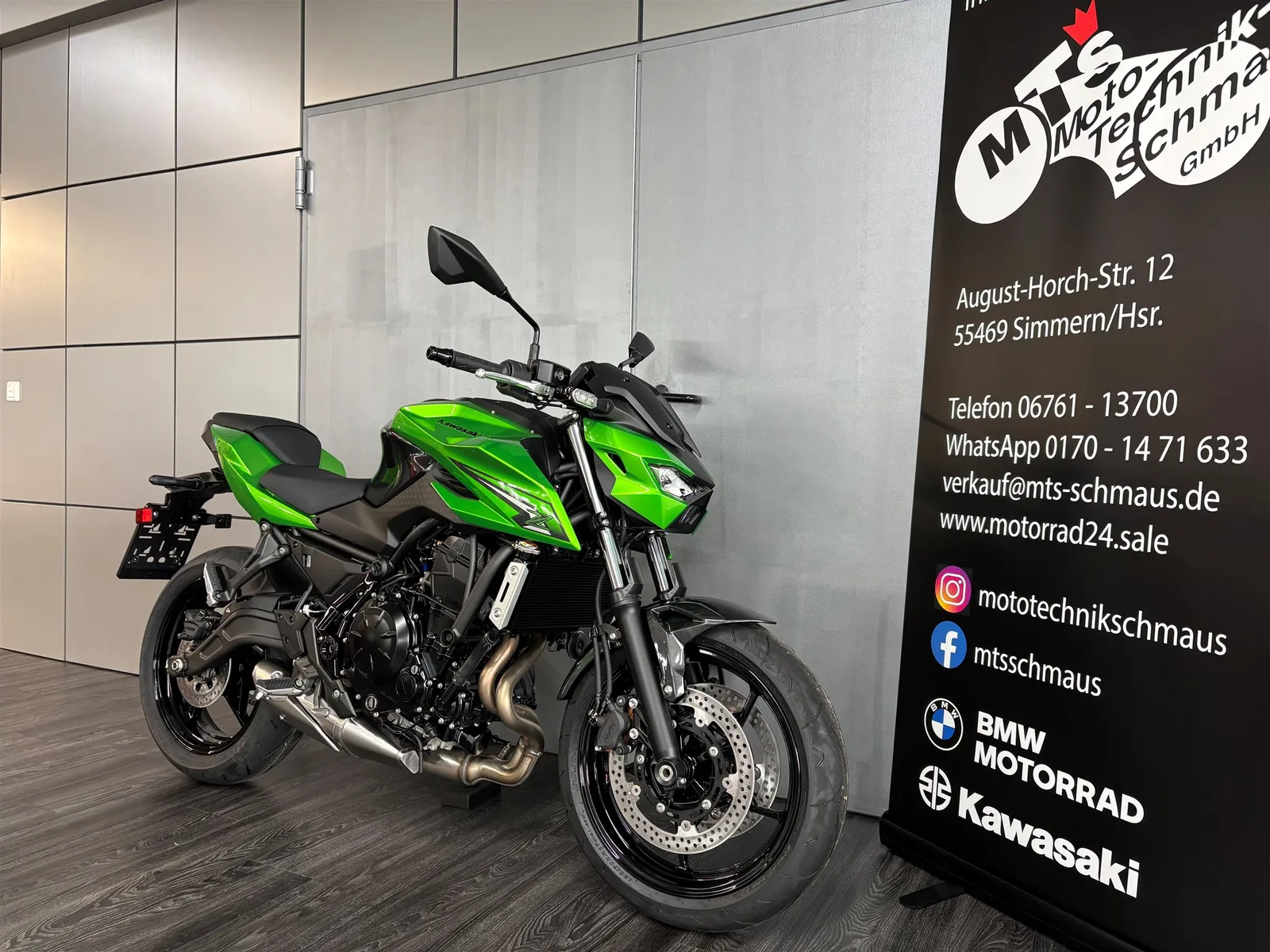 Kawasaki Z650 S sofort verfügbar