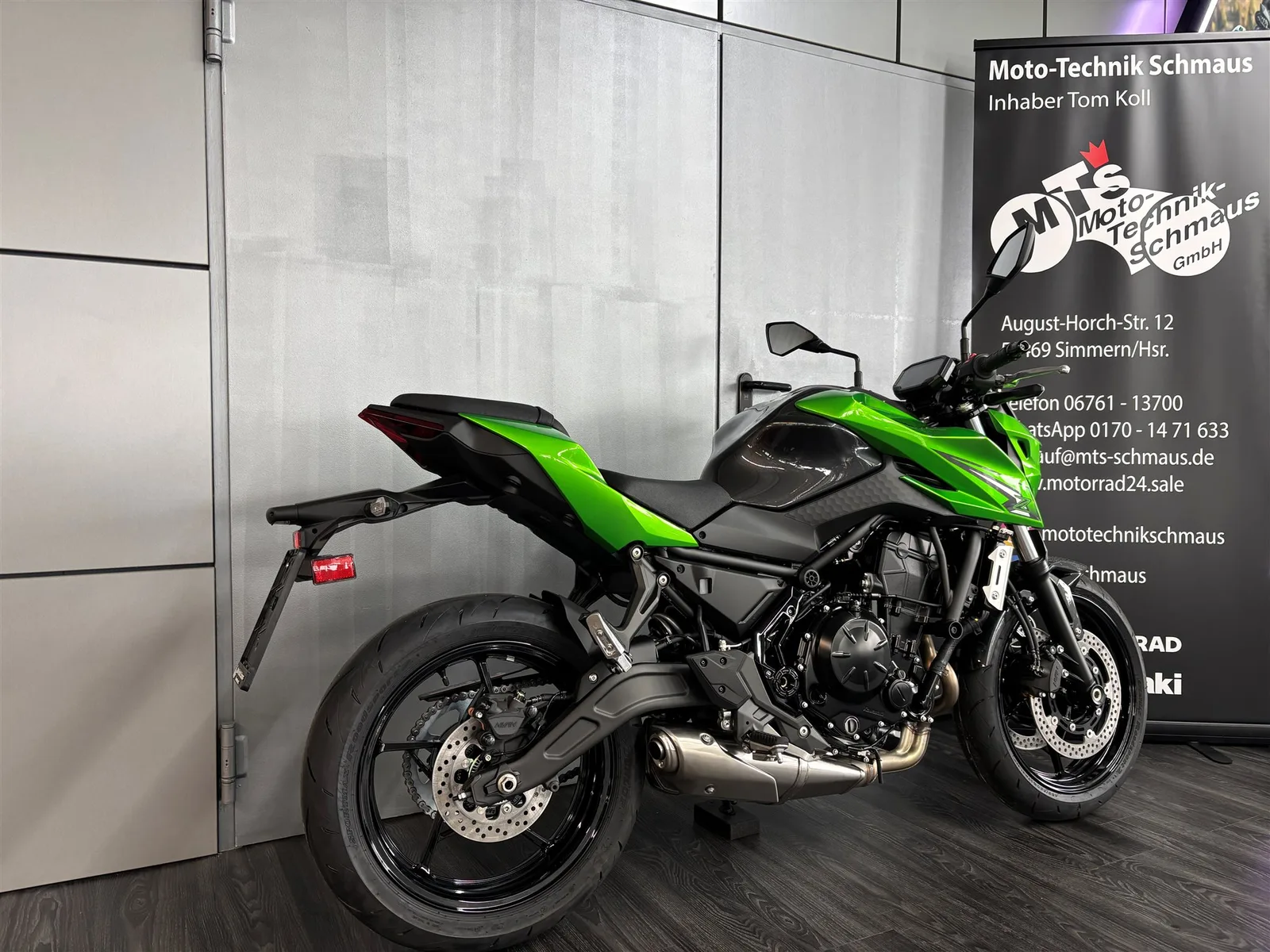 Kawasaki Z650 S sofort verfügbar