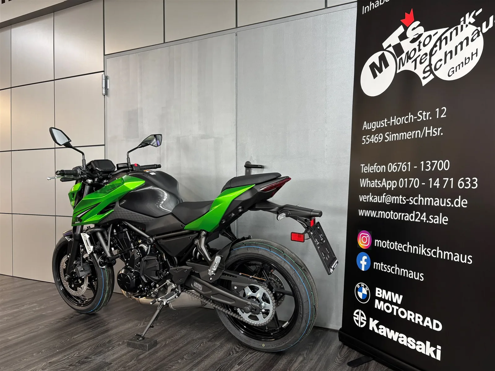 Kawasaki Z650 S sofort verfügbar