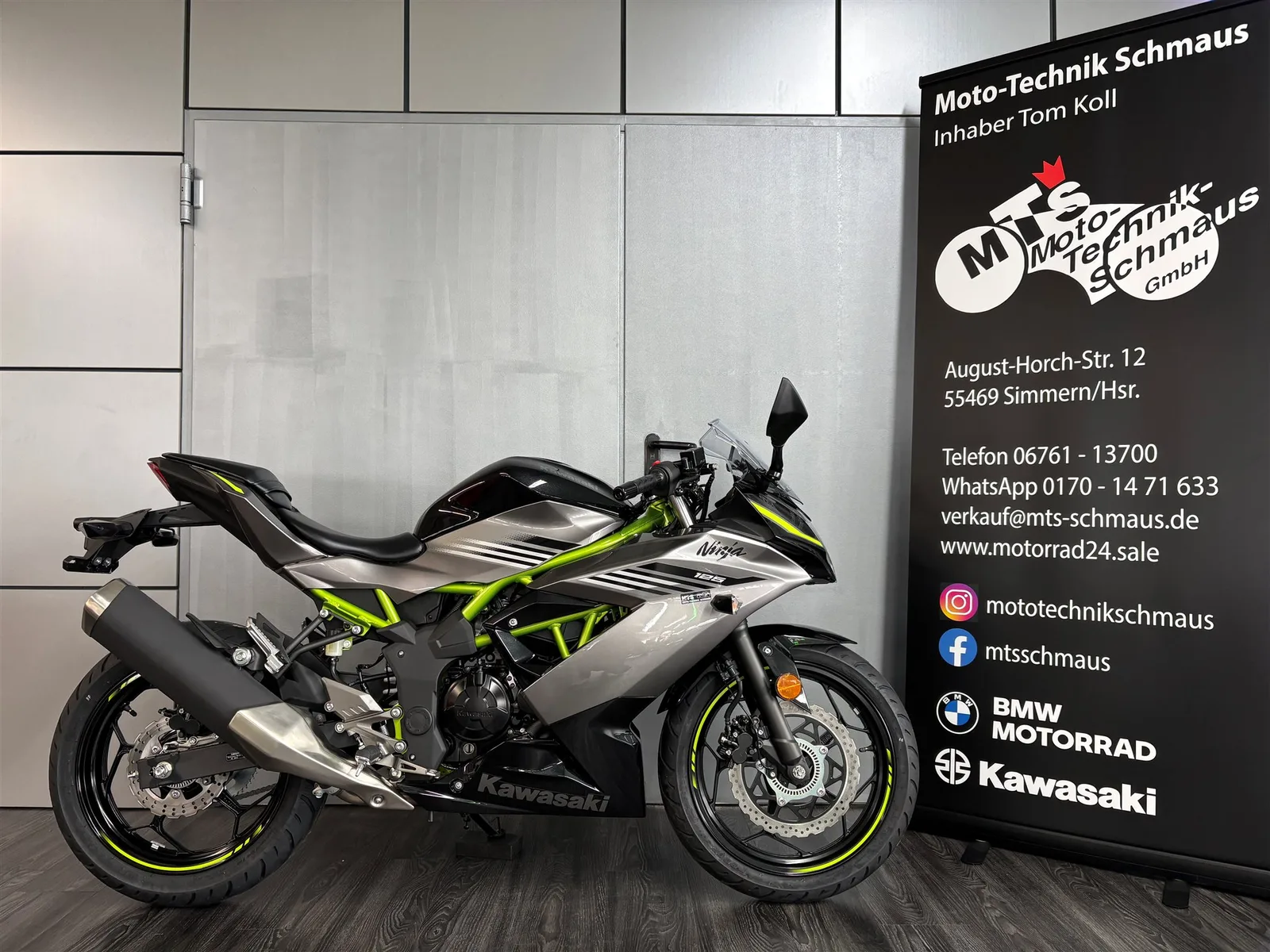 Kawasaki Ninja 125 A1, B196 \*\*inkl. Starterbonus\*\*