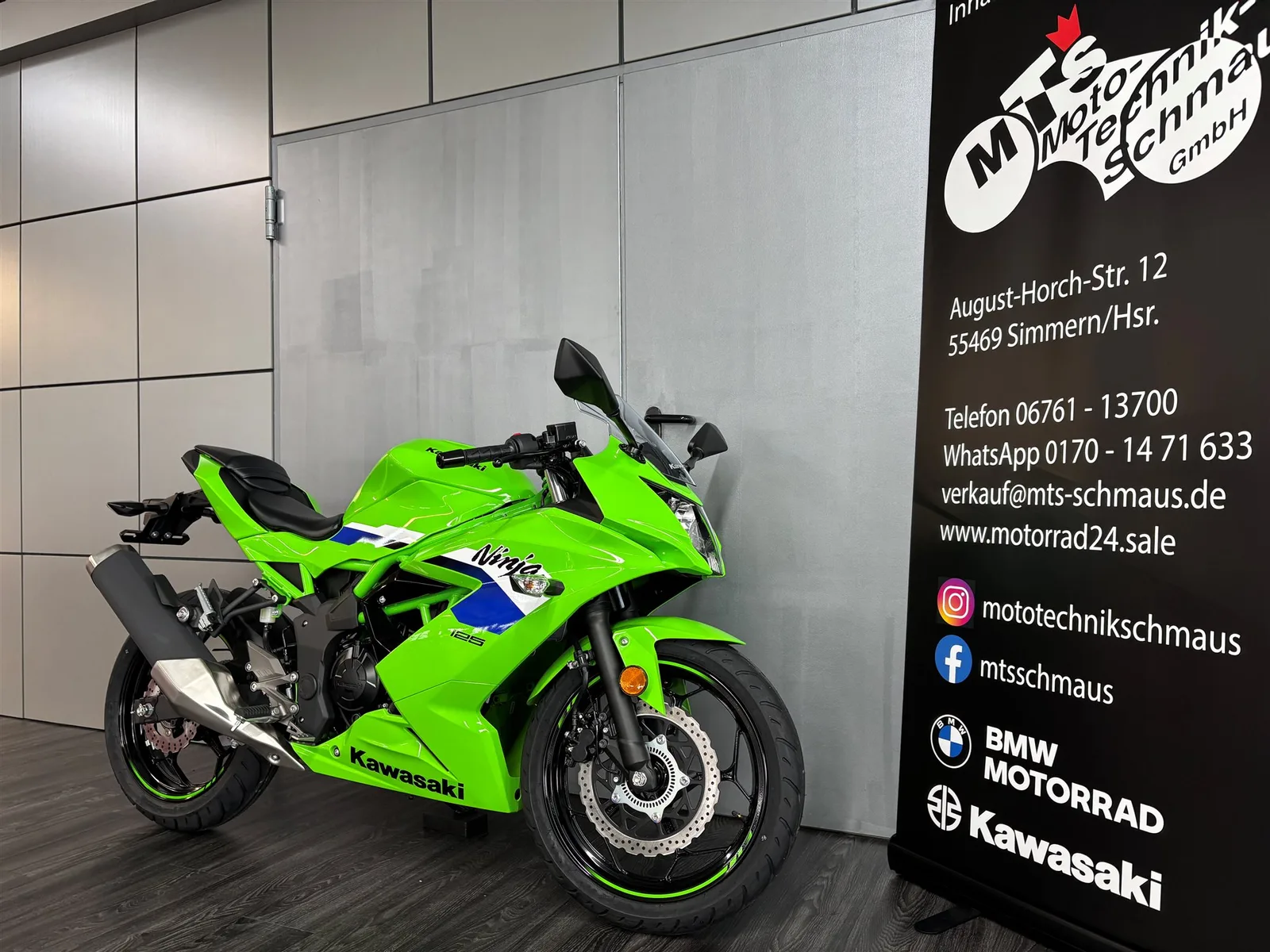 Kawasaki Ninja 125 A1, B196 \*\*inkl. Starterbonus\*\*