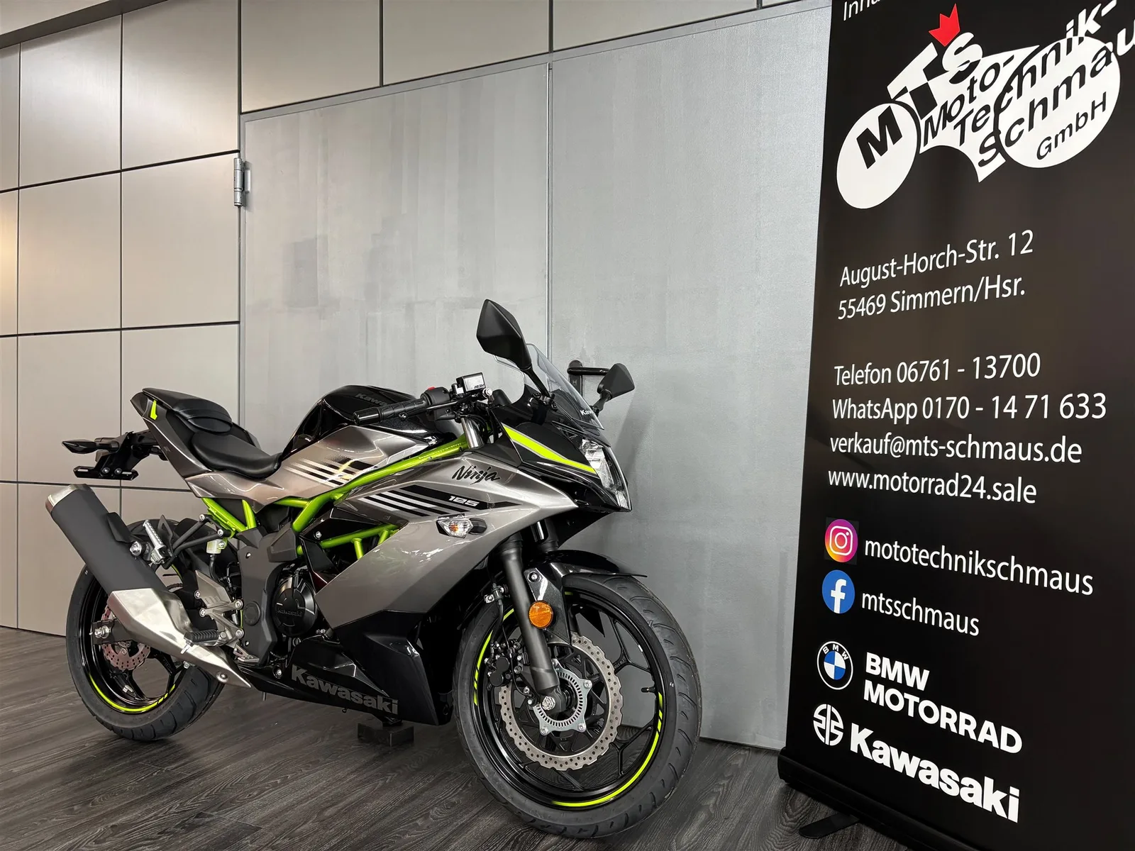 Kawasaki Ninja 125 A1, B196 \*\*inkl. Starterbonus\*\*