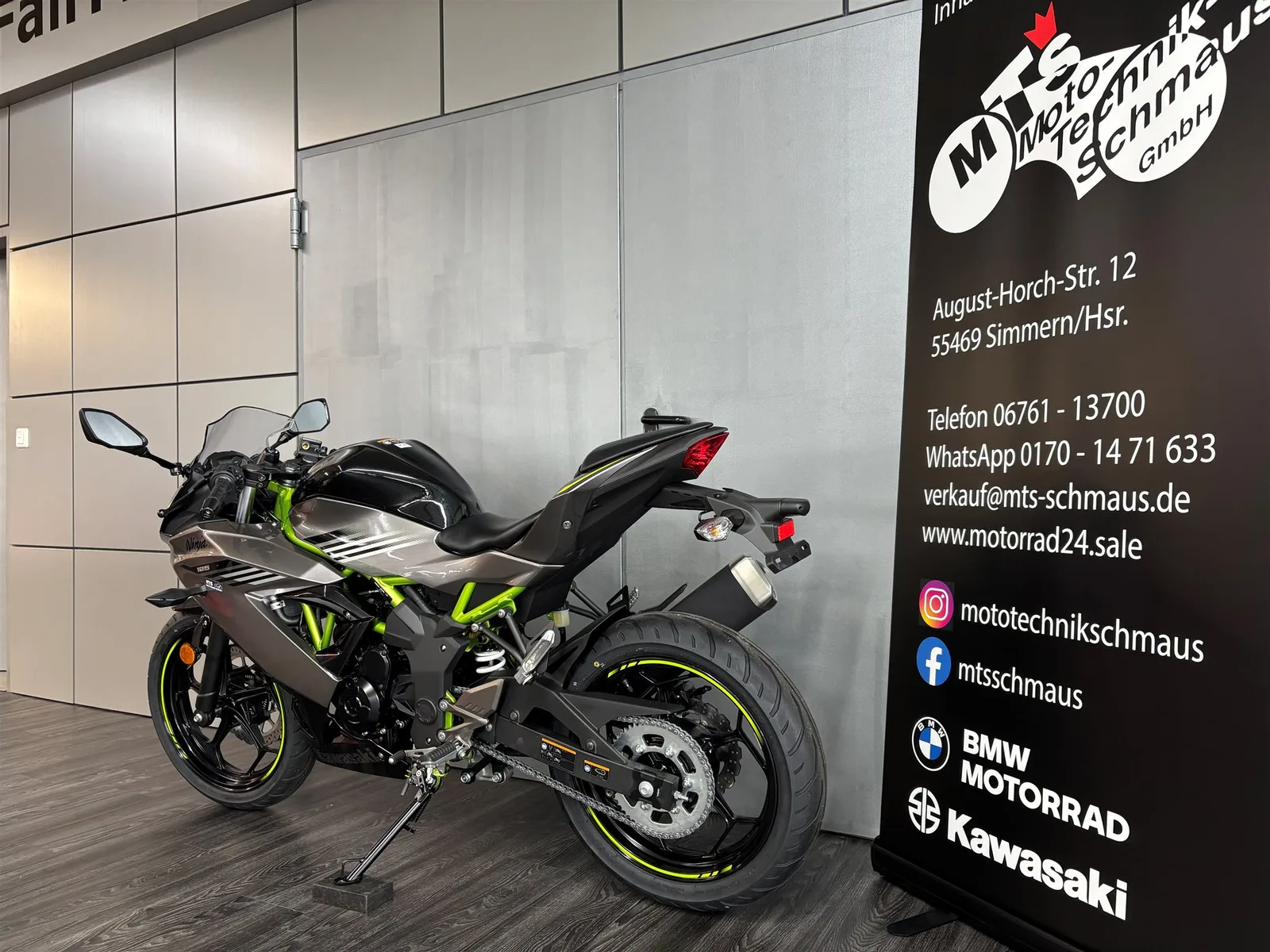 Kawasaki Ninja 125 A1, B196 \*\*inkl. Starterbonus\*\*