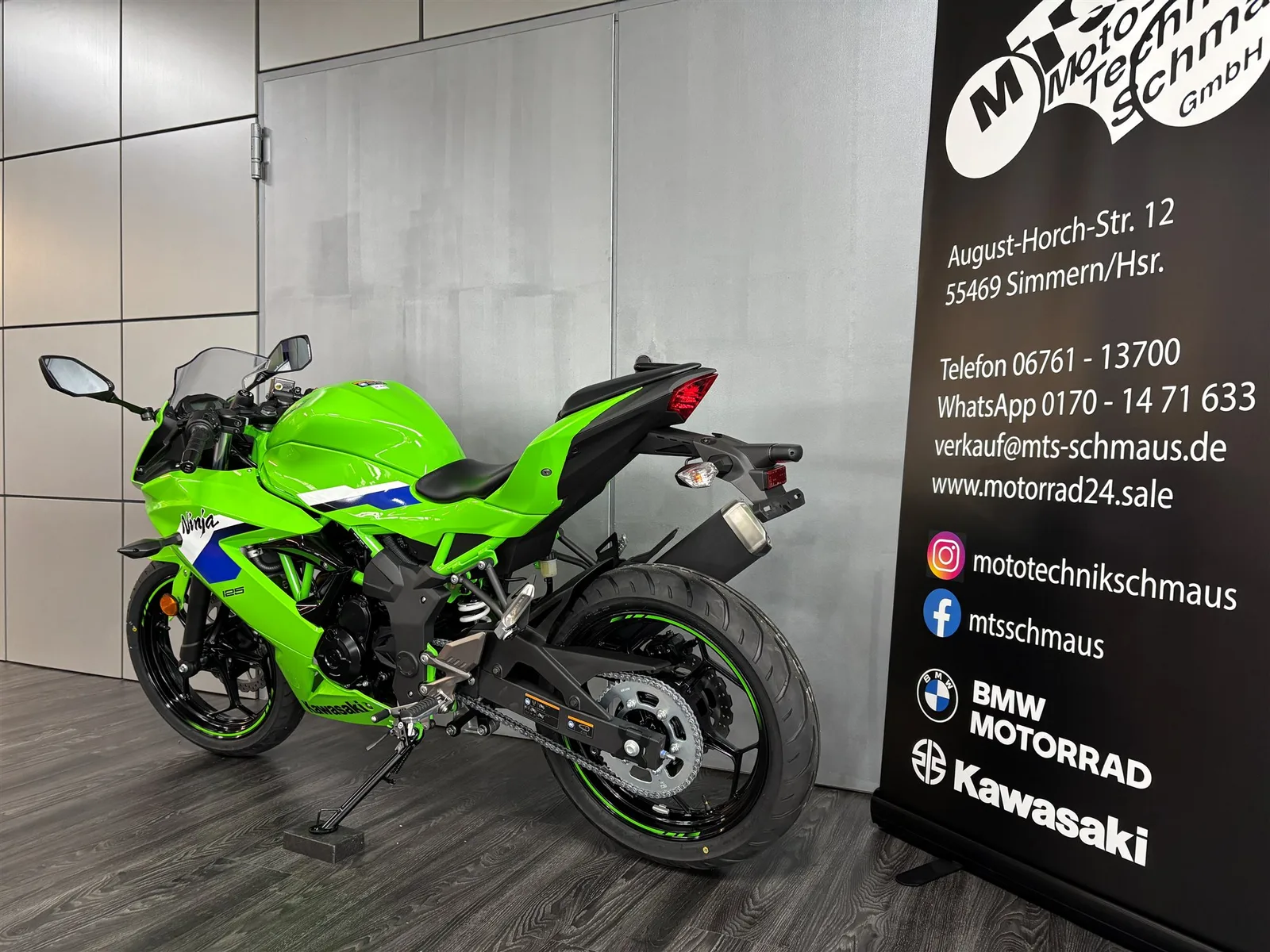 Kawasaki Ninja 125 A1, B196 \*\*inkl. Starterbonus\*\*