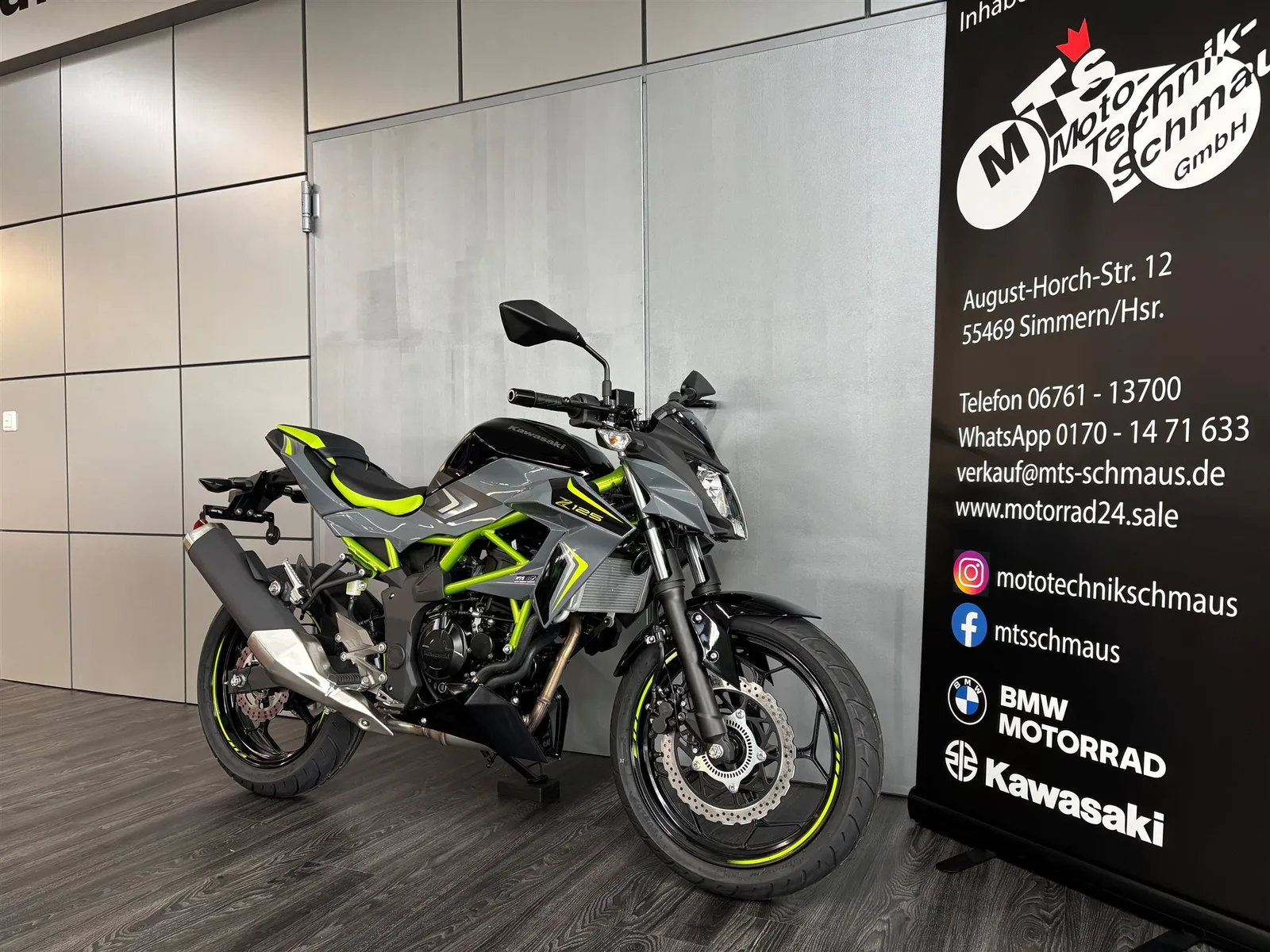 Kawasaki Z125 A1, B196 \*\*inkl. Starterbonus\*\*