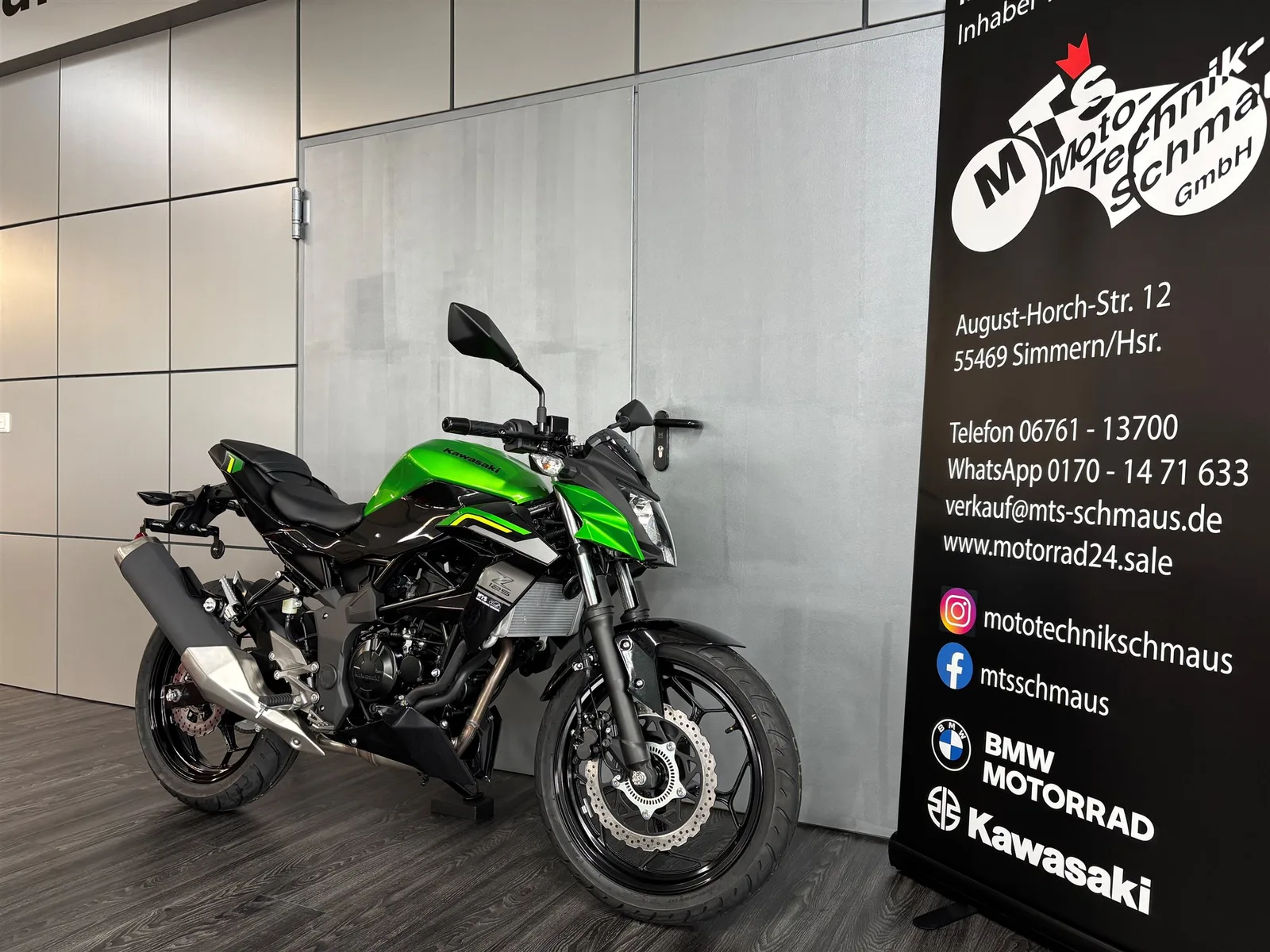 Kawasaki Z125 A1, B196 \*\*inkl. Starterbonus\*\*